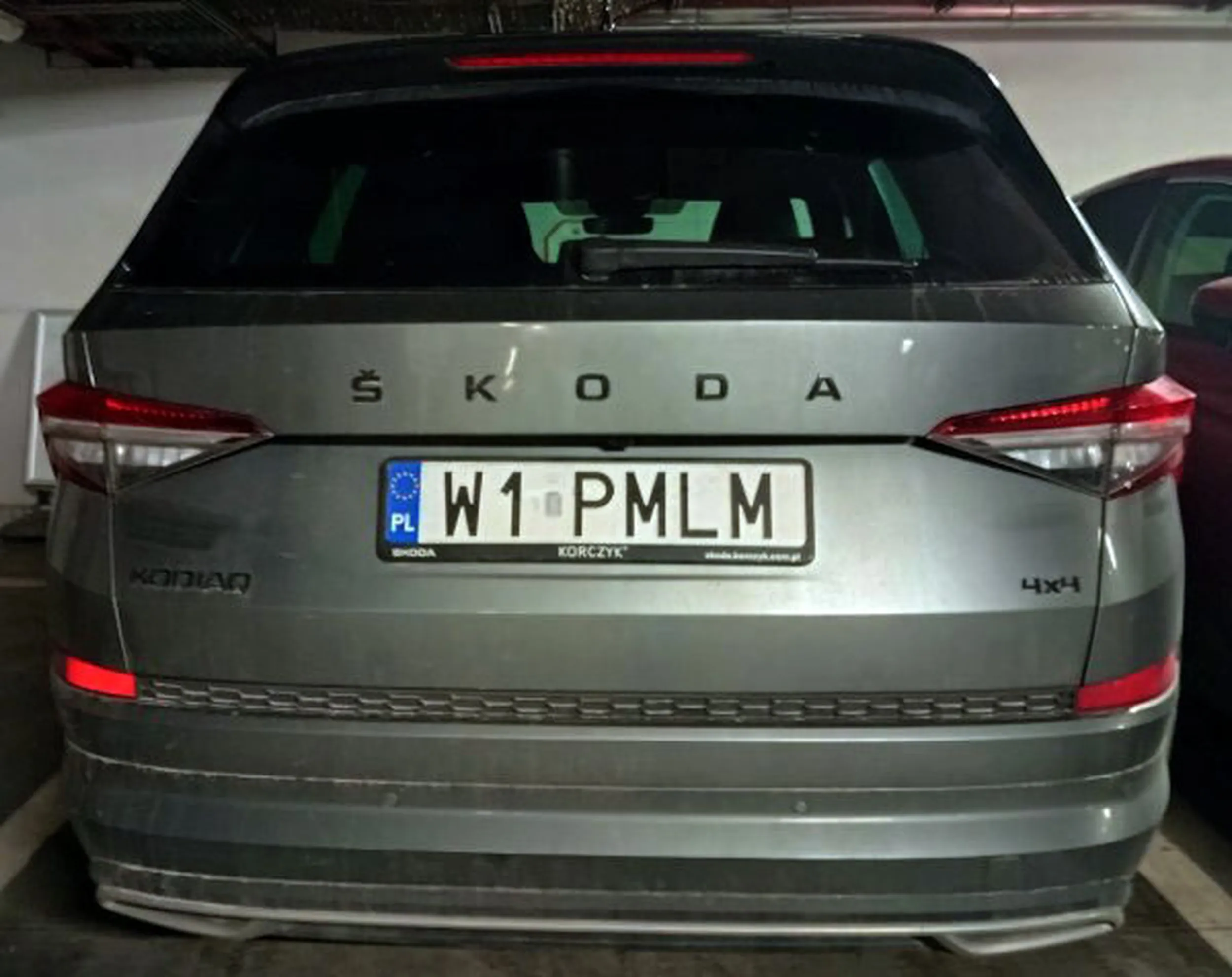 Fajny numer, blacha W1 PMLM