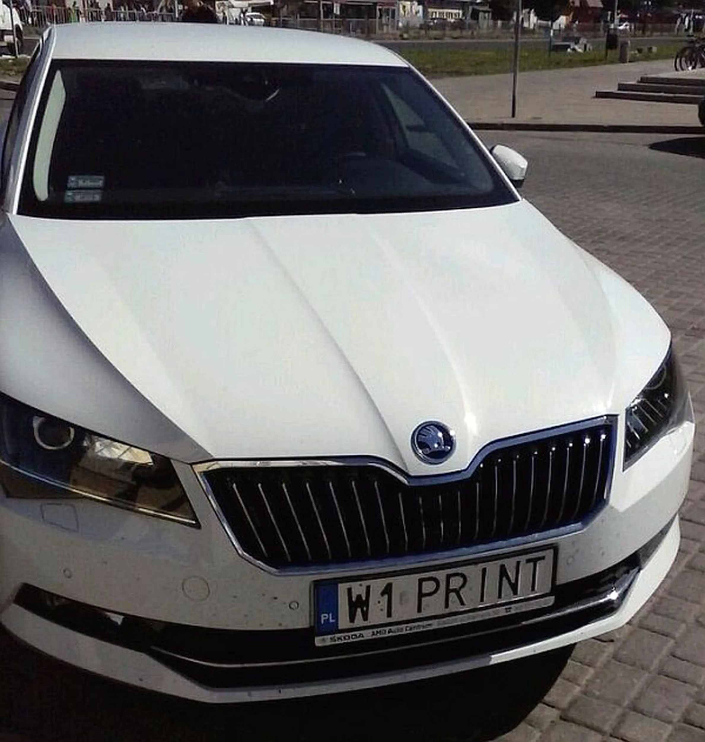 Fajny numer, blacha W1 PRINT