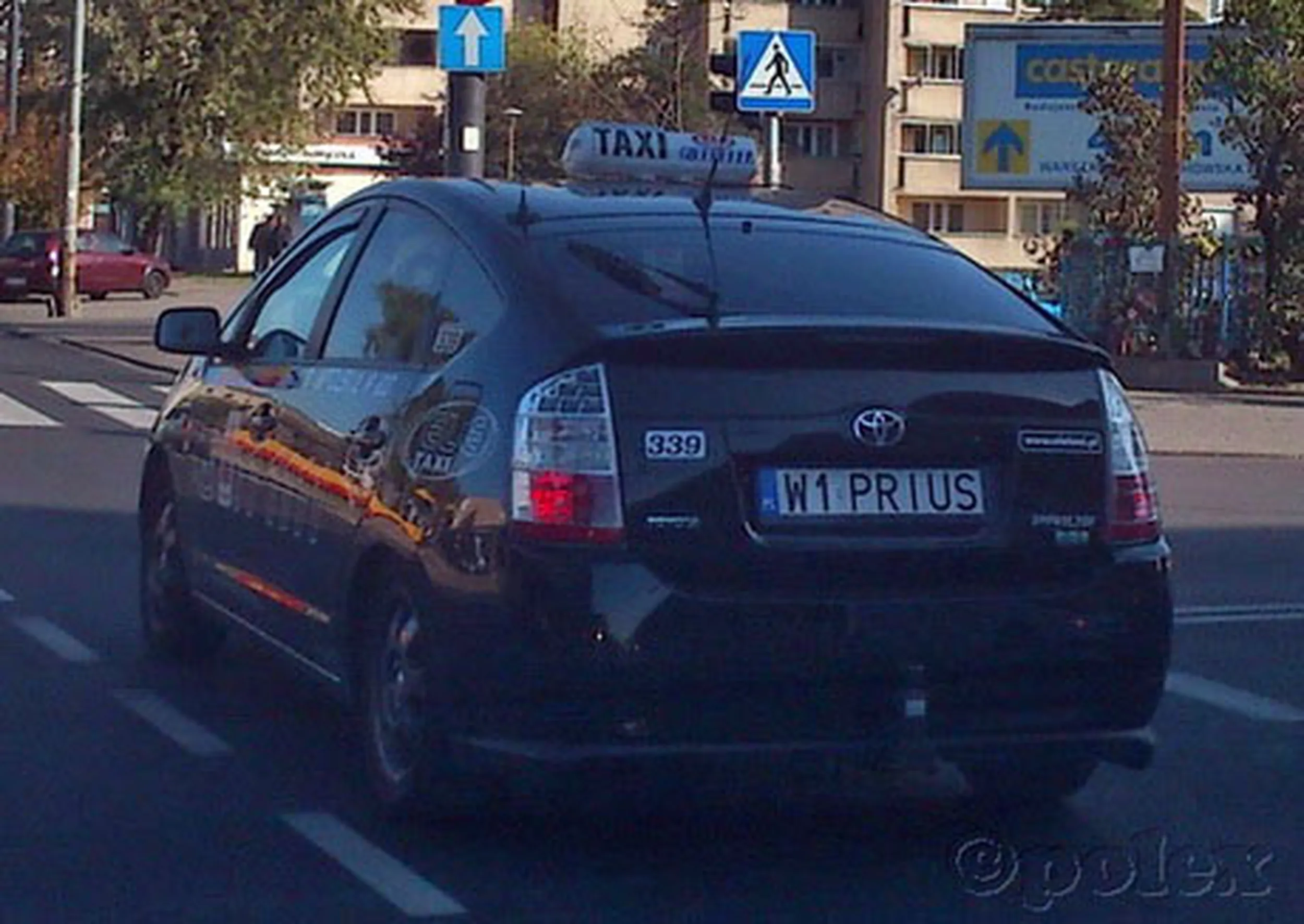 Fajny numer, blacha W1 PRIUS