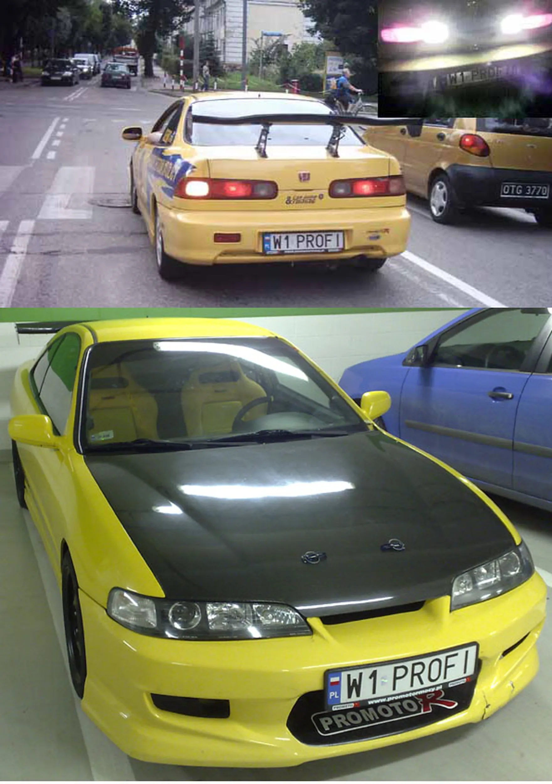 Fajny numer, blacha W1 PROFI