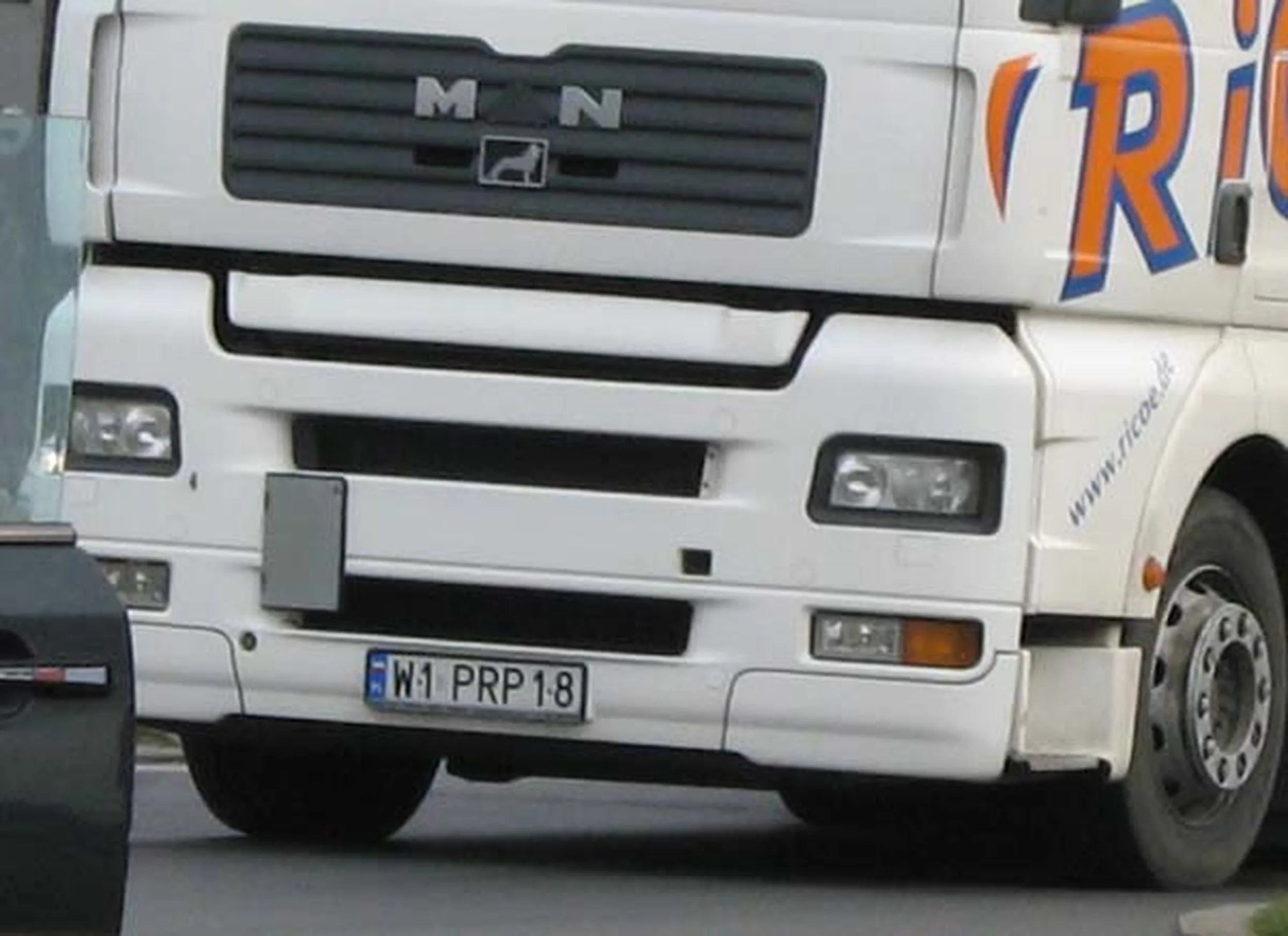 Fajny numer, blacha W1 PRP18