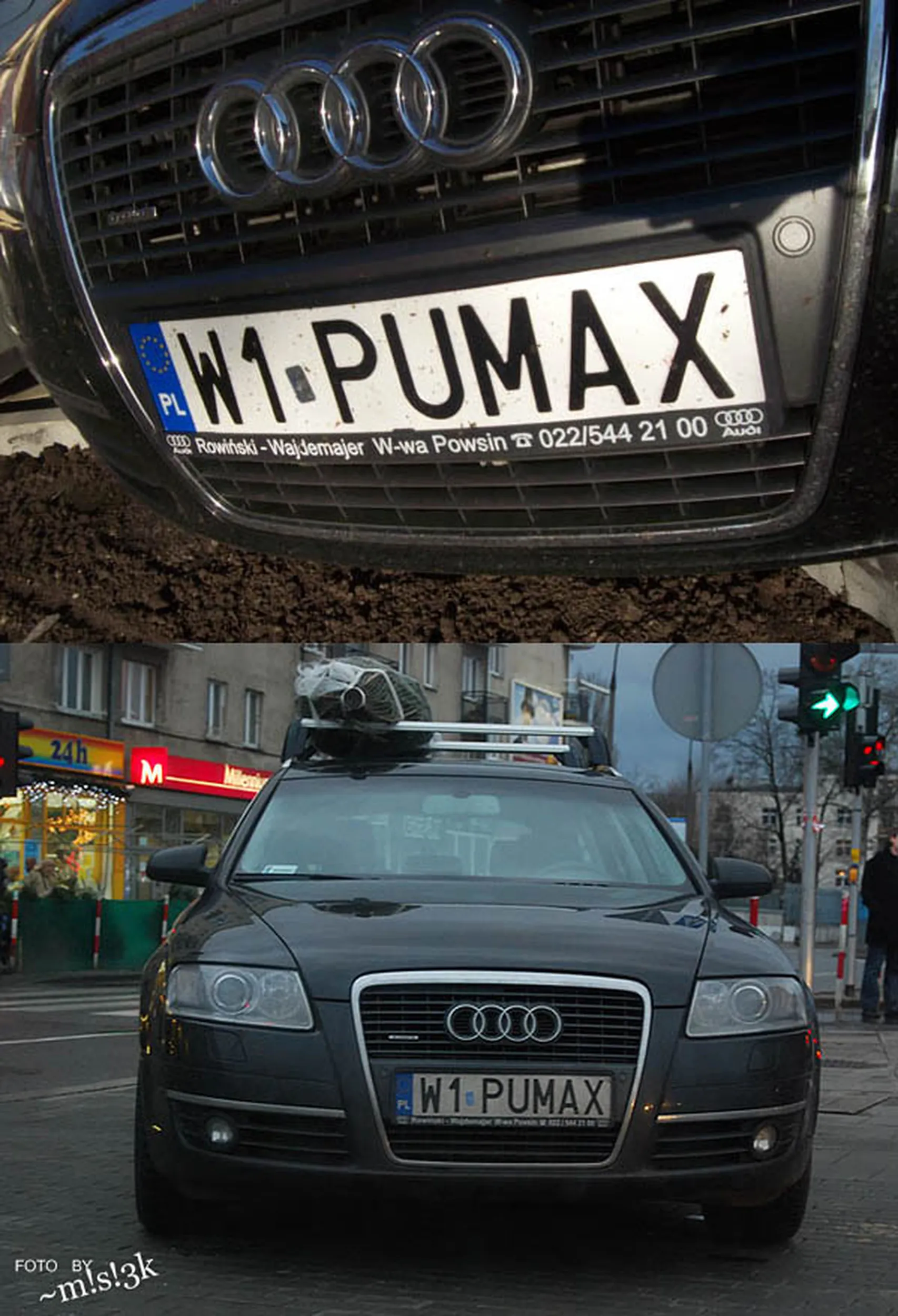 Fajny numer, blacha W1 PUMAX