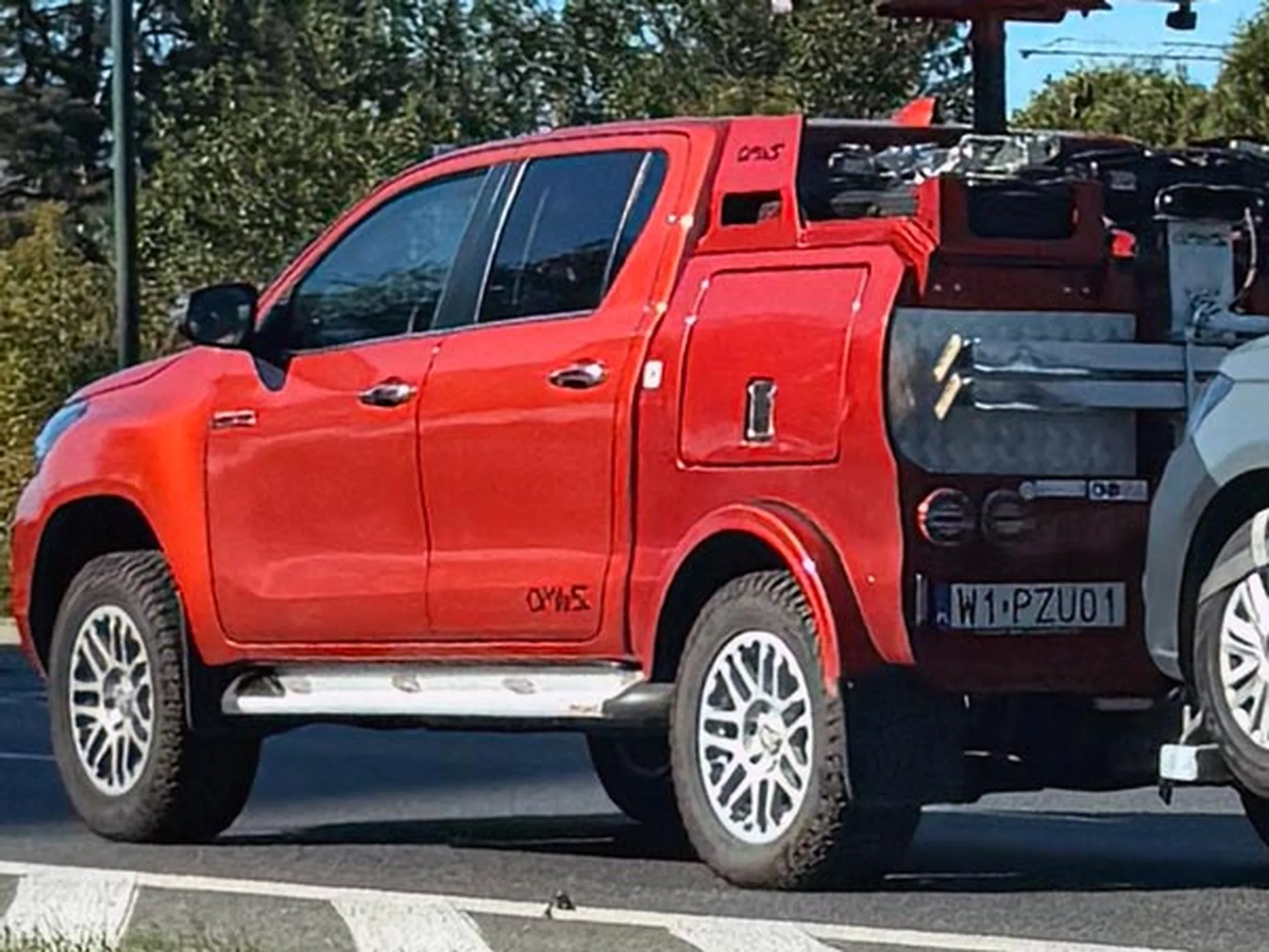 Fajny numer, blacha W1 PZU01