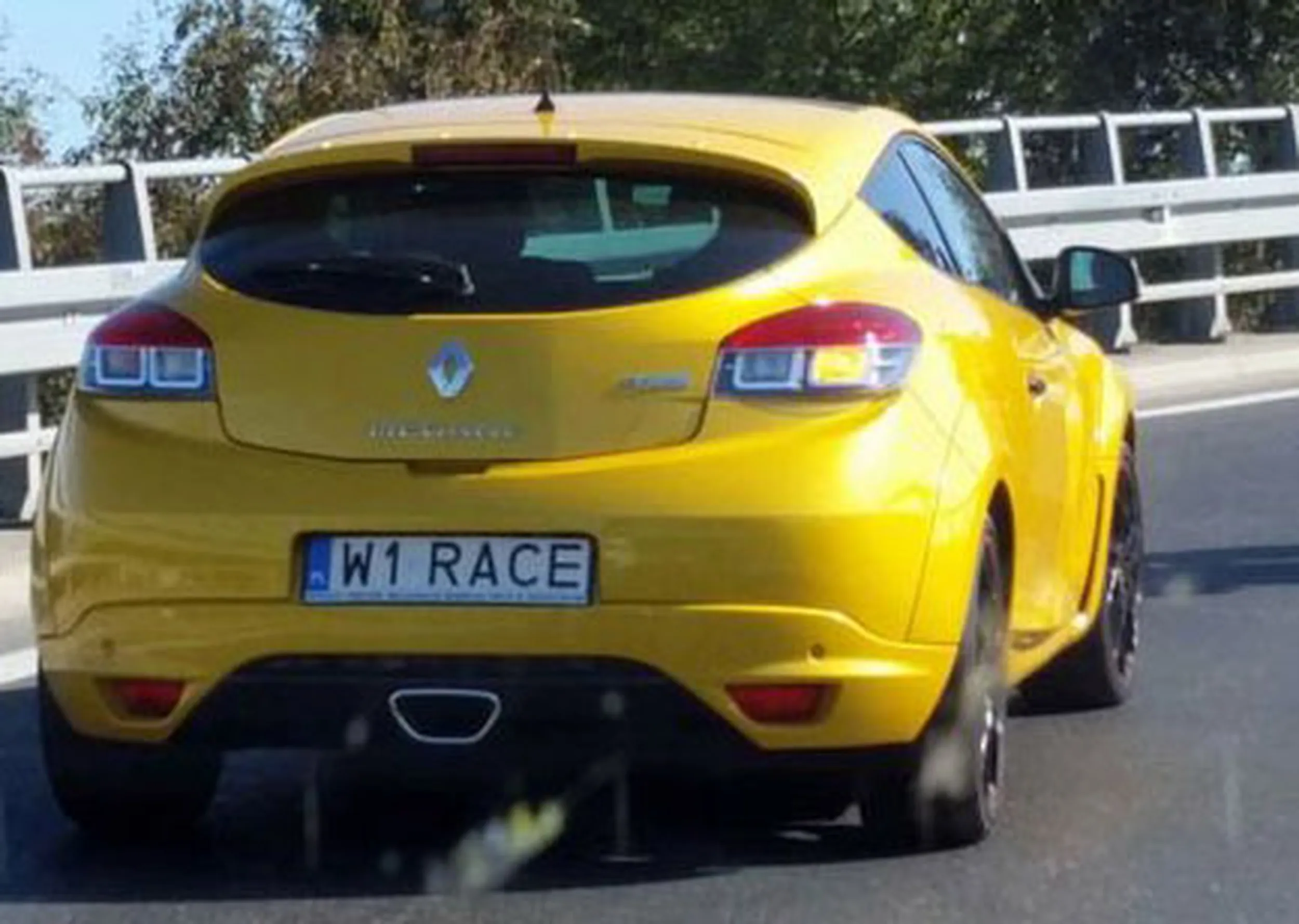 Fajny numer, blacha W1 RACE