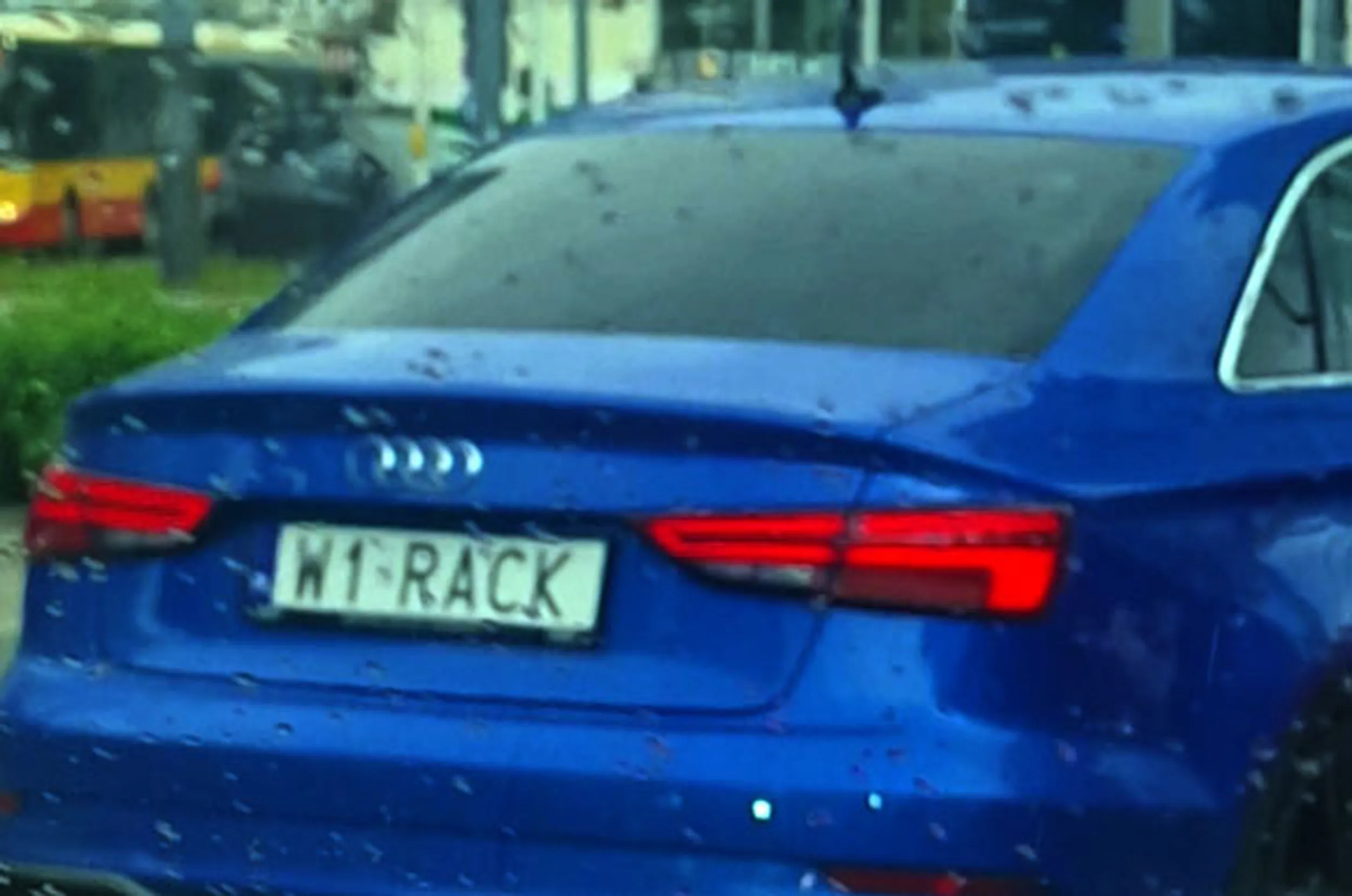 Fajny numer, blacha W1 RACK