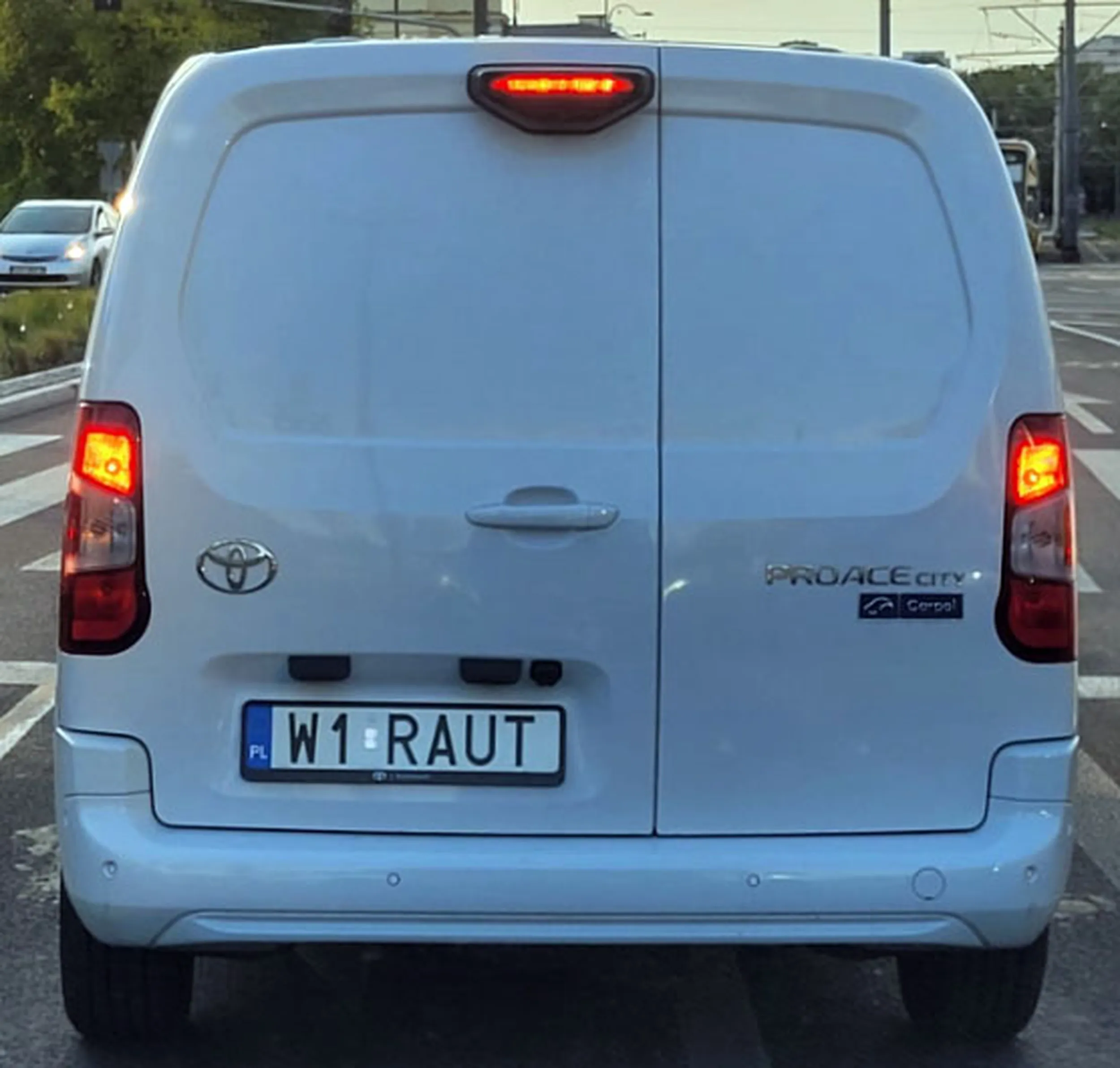 Fajny numer, blacha W1 RAUT