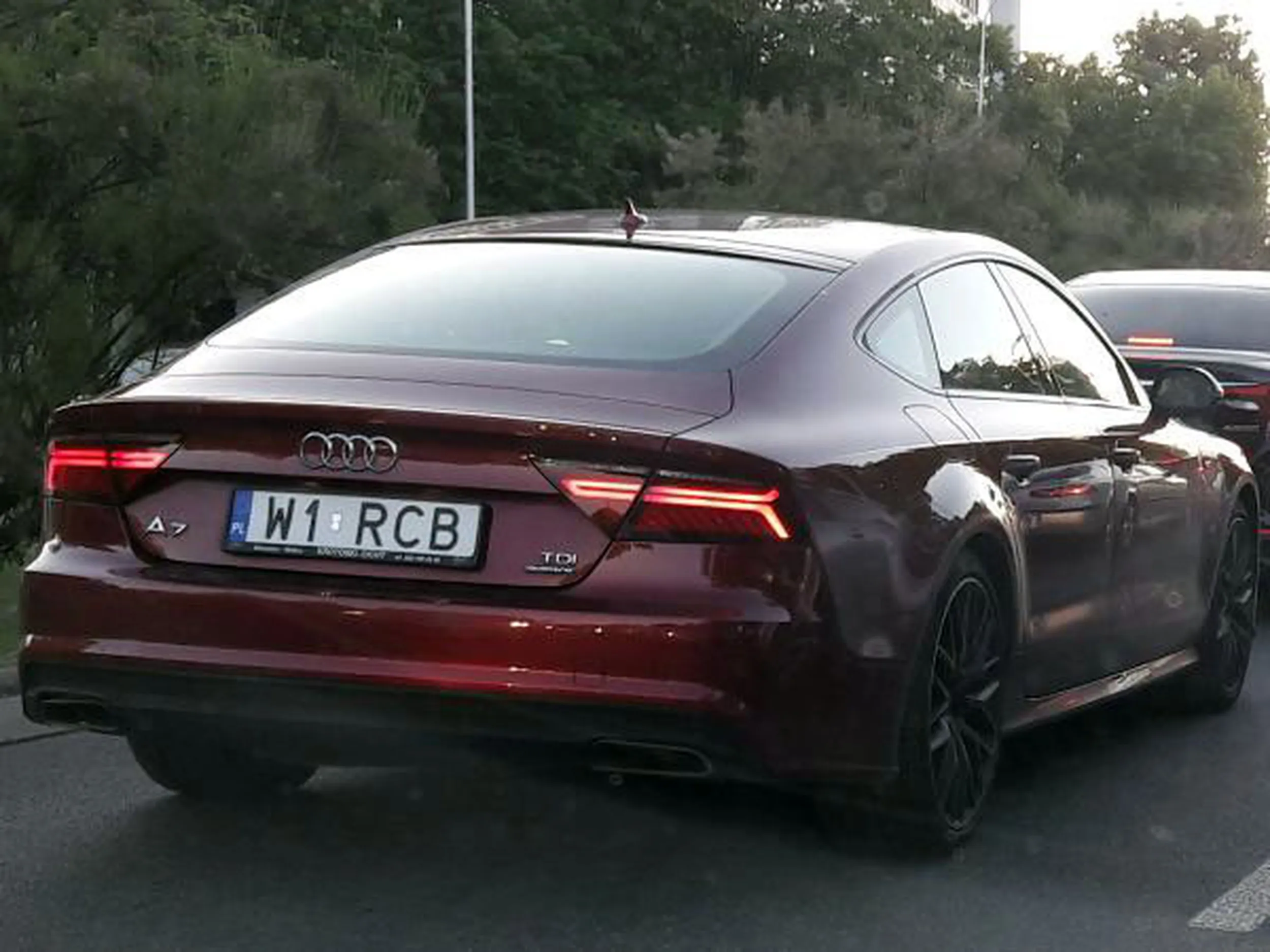 Fajny numer, blacha W1 RCB