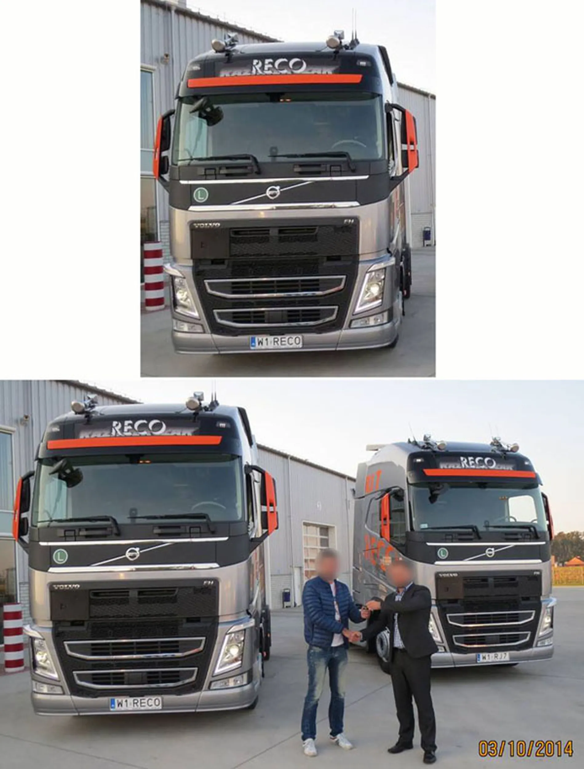 Fajny numer, blacha W1 RECO