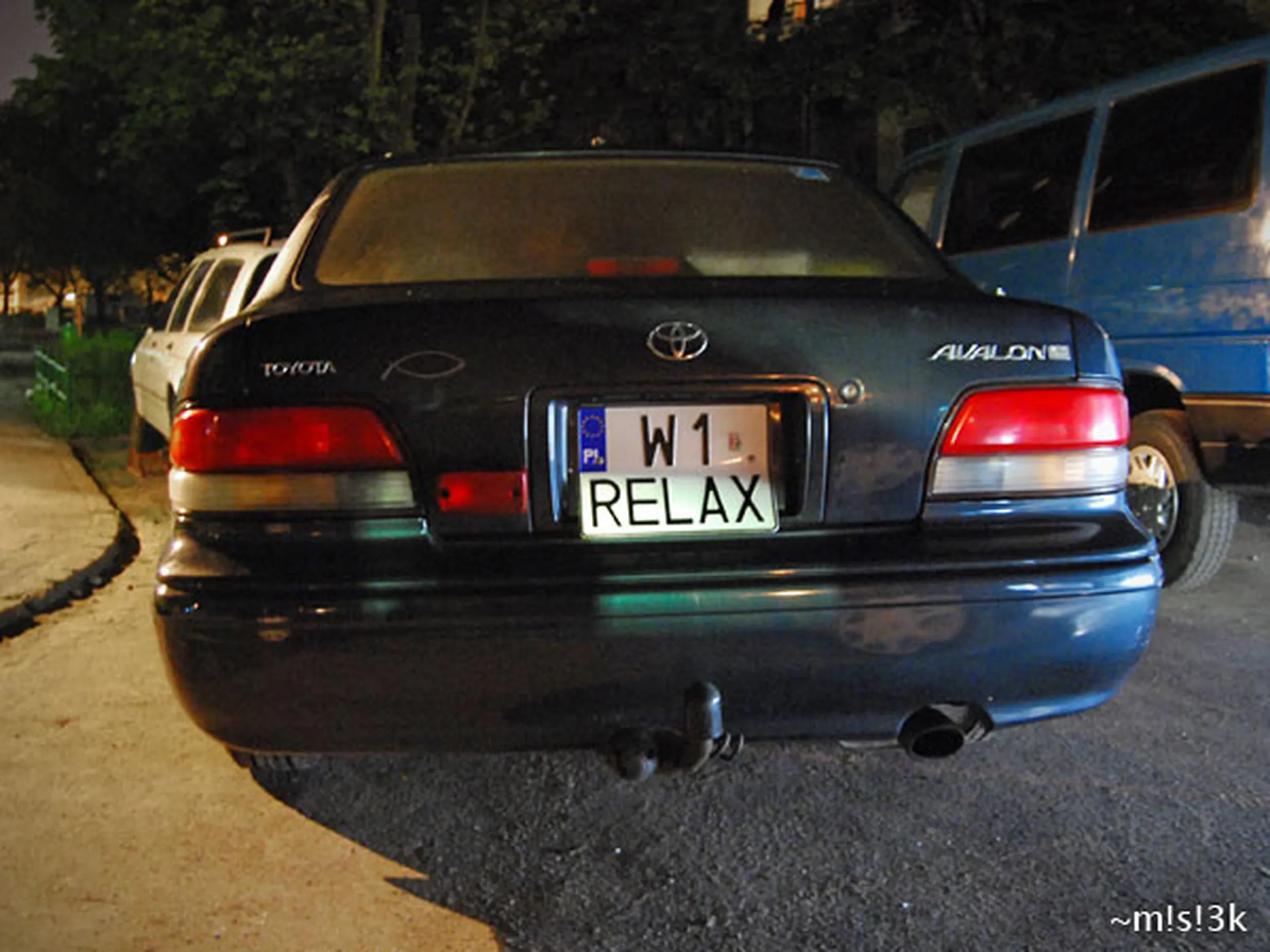 Fajny numer, blacha W1 RELAX