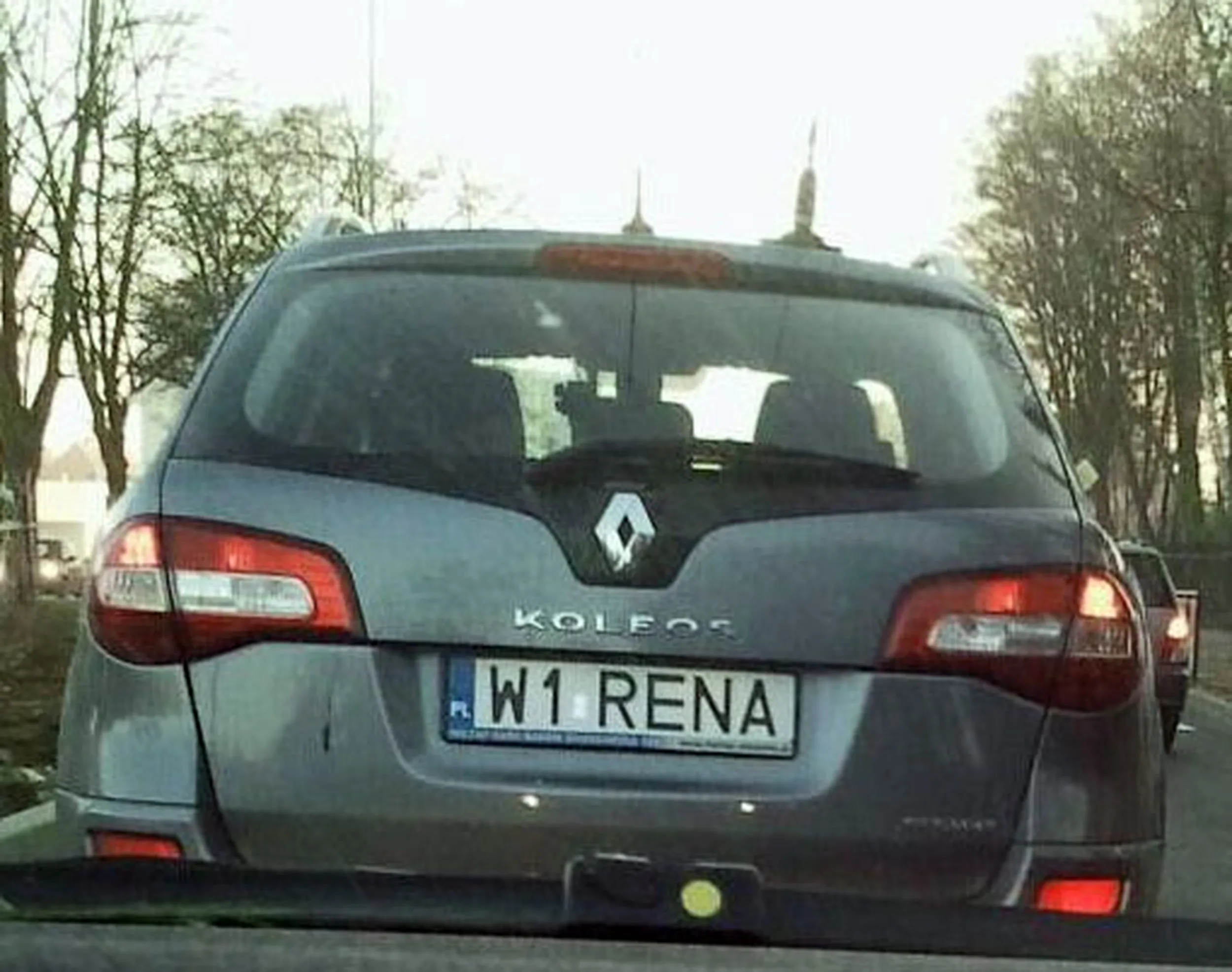 Fajny numer, blacha W1 RENA