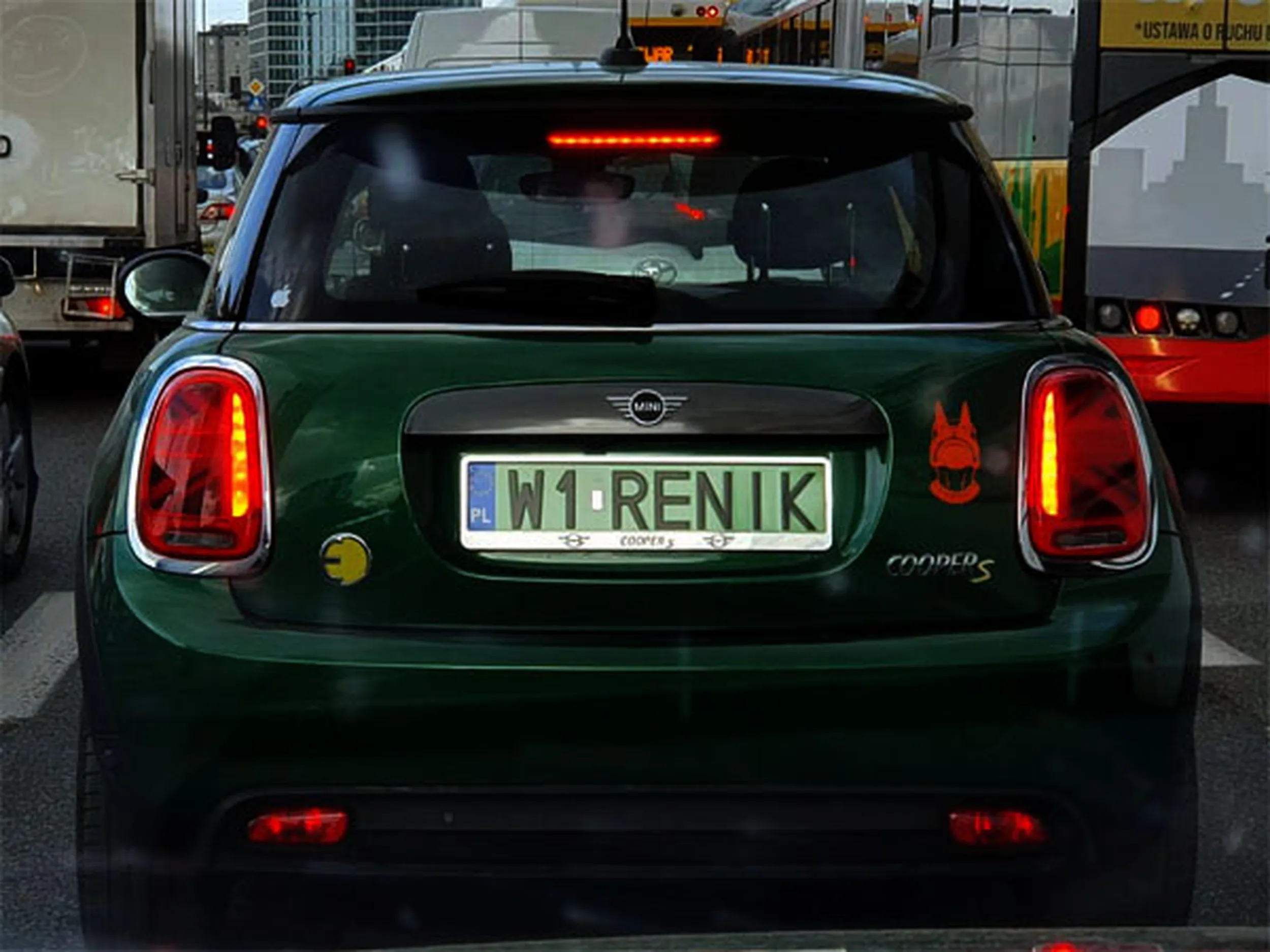 Fajny numer, blacha W1 RENIK