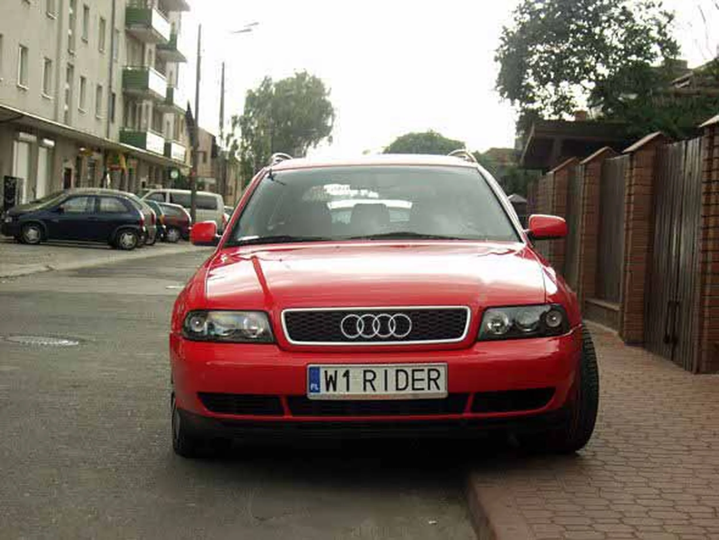 Fajny numer, blacha W1 RIDER