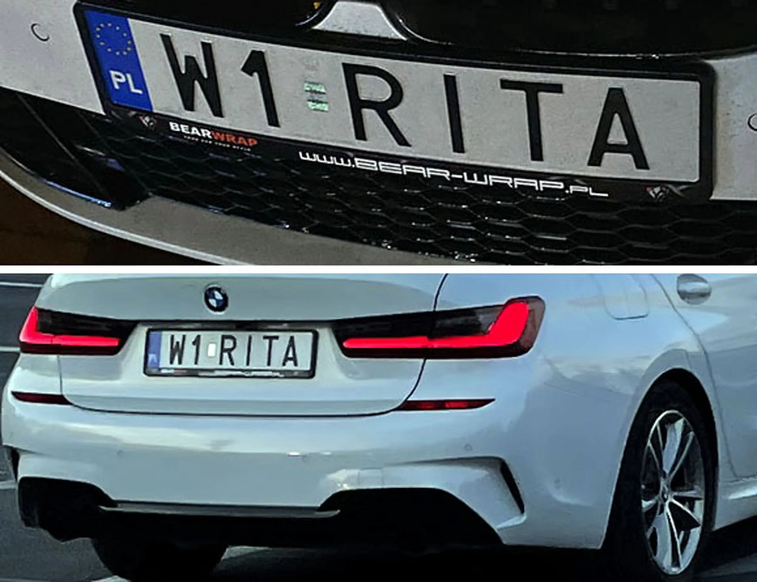 Fajny numer, blacha W1 RITA