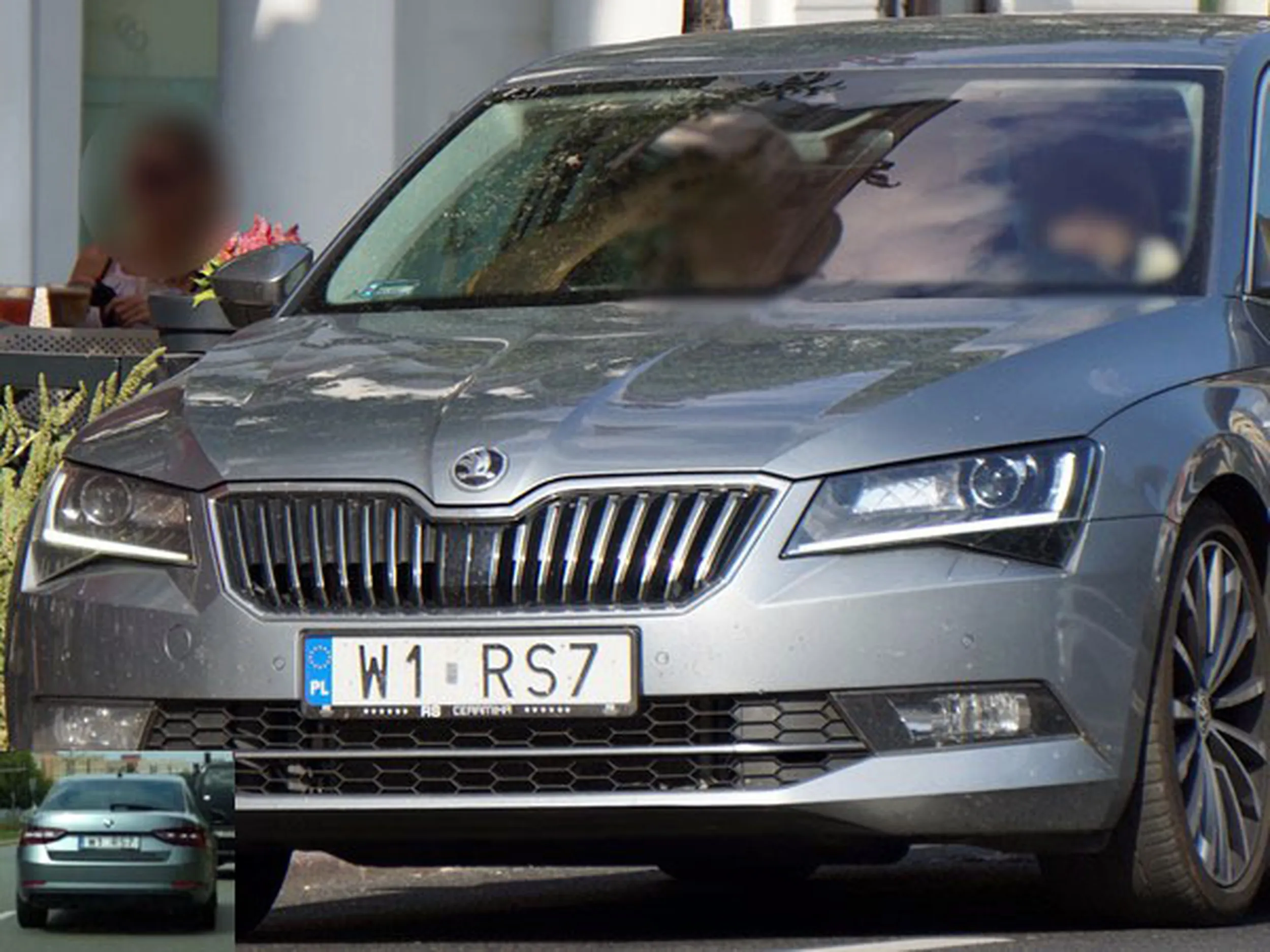 Fajny numer, blacha W1 RS7