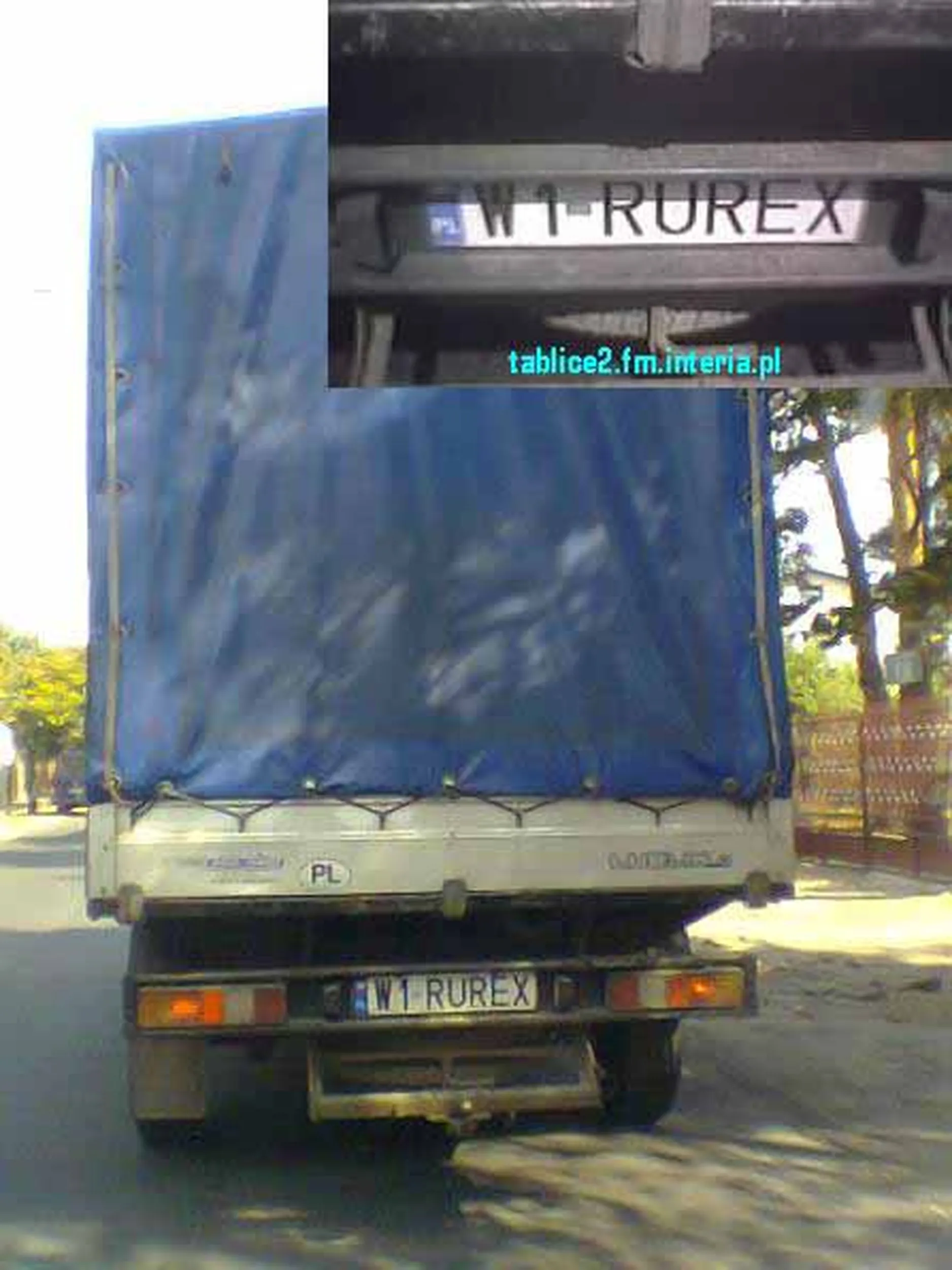 Fajny numer, blacha W1 RUREX