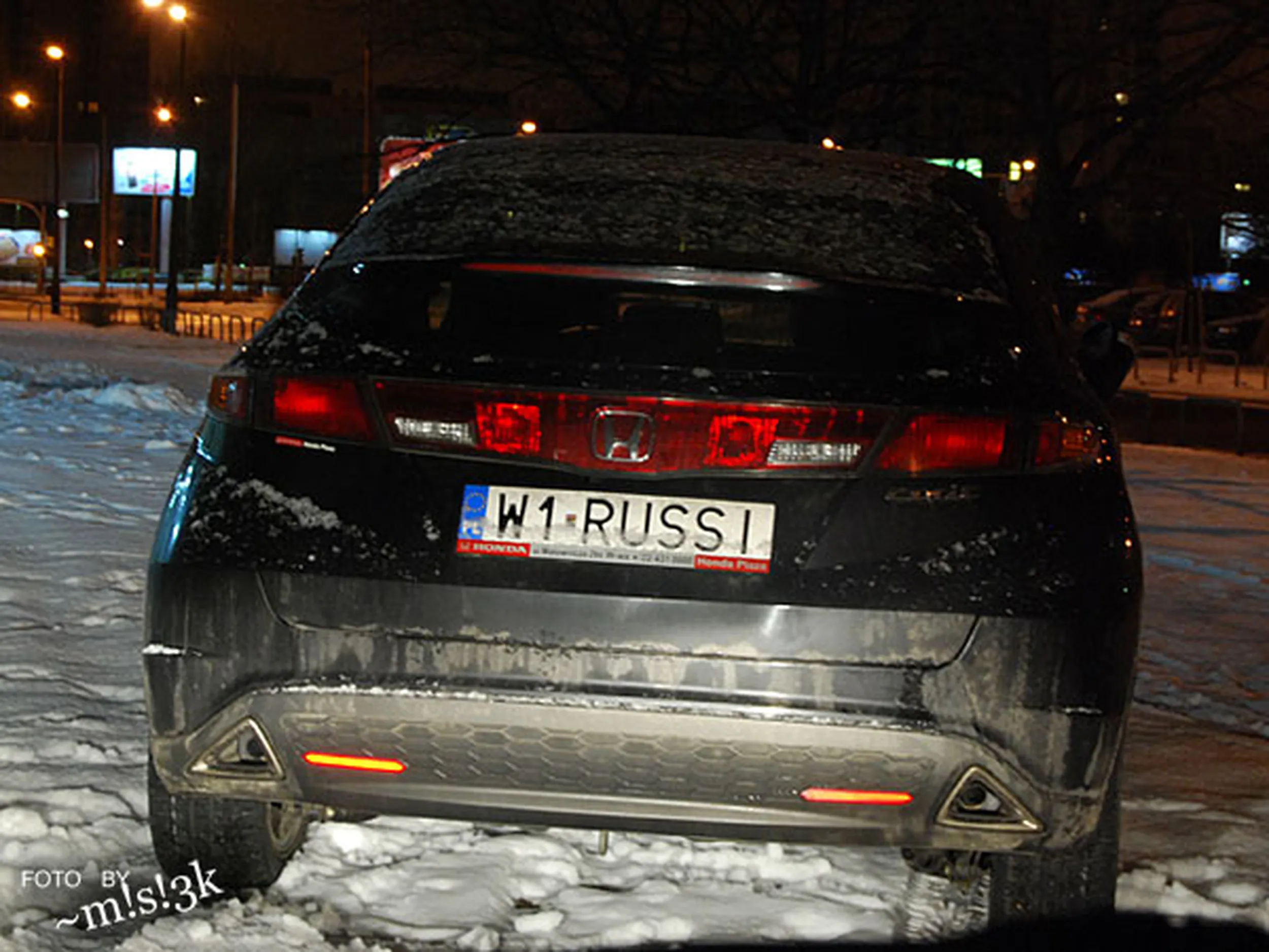 Fajny numer, blacha W1 RUSSI