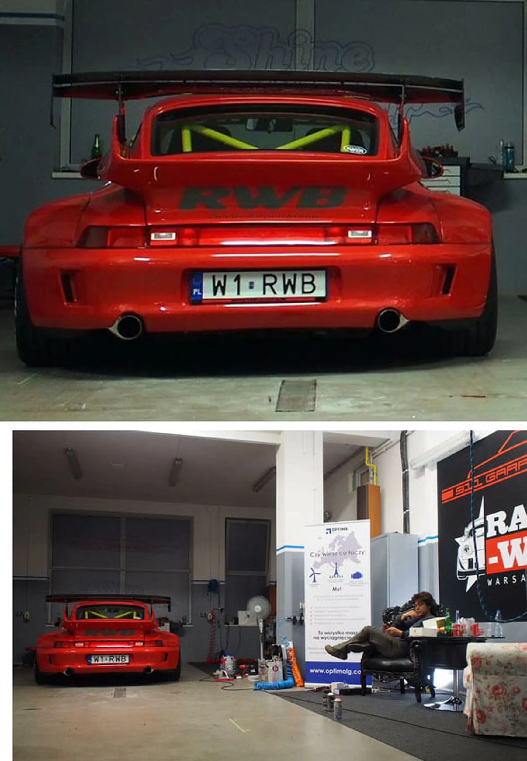 Fajny numer, blacha W1 RWB