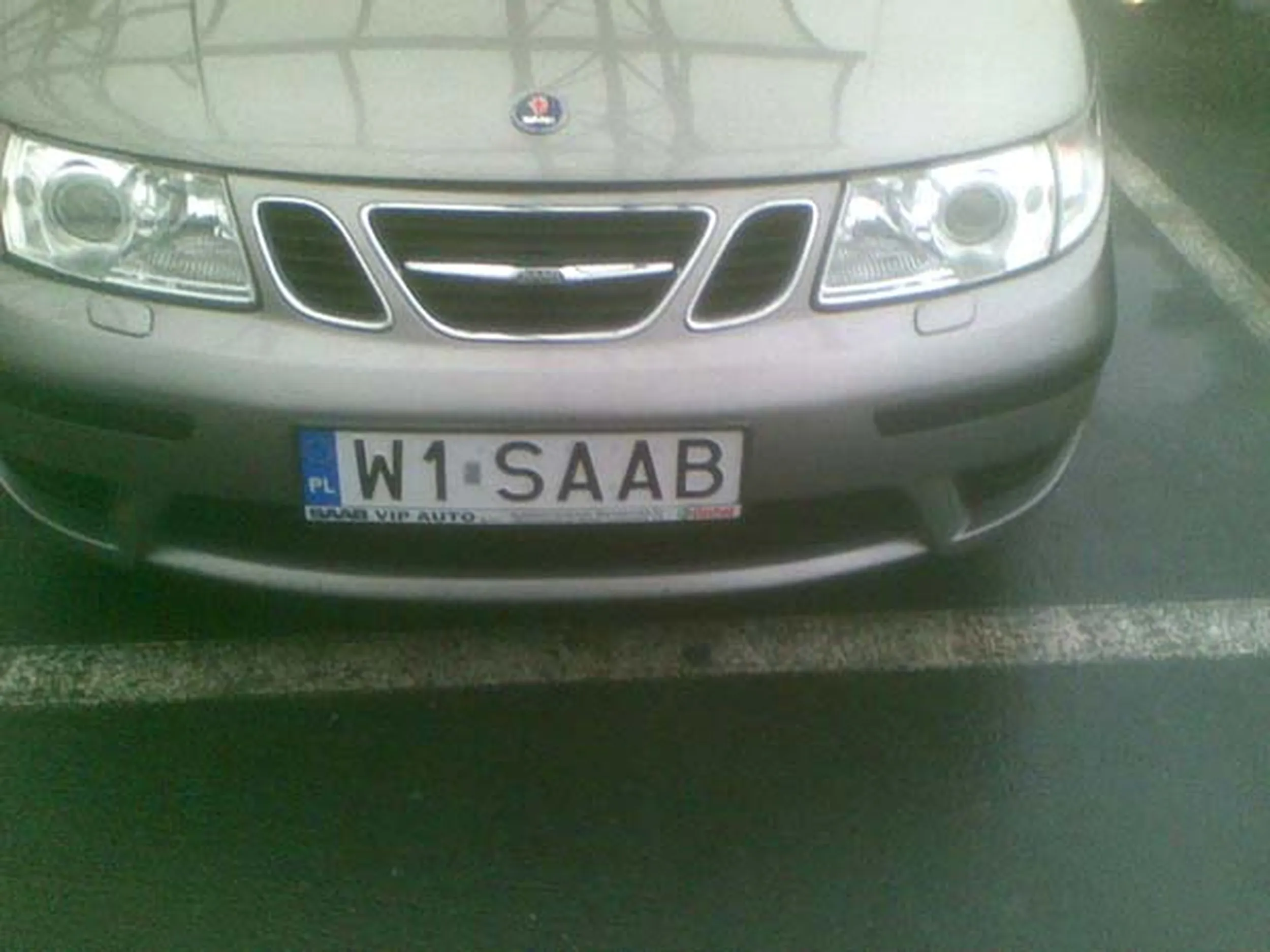 Fajny numer, blacha W1 SAAB