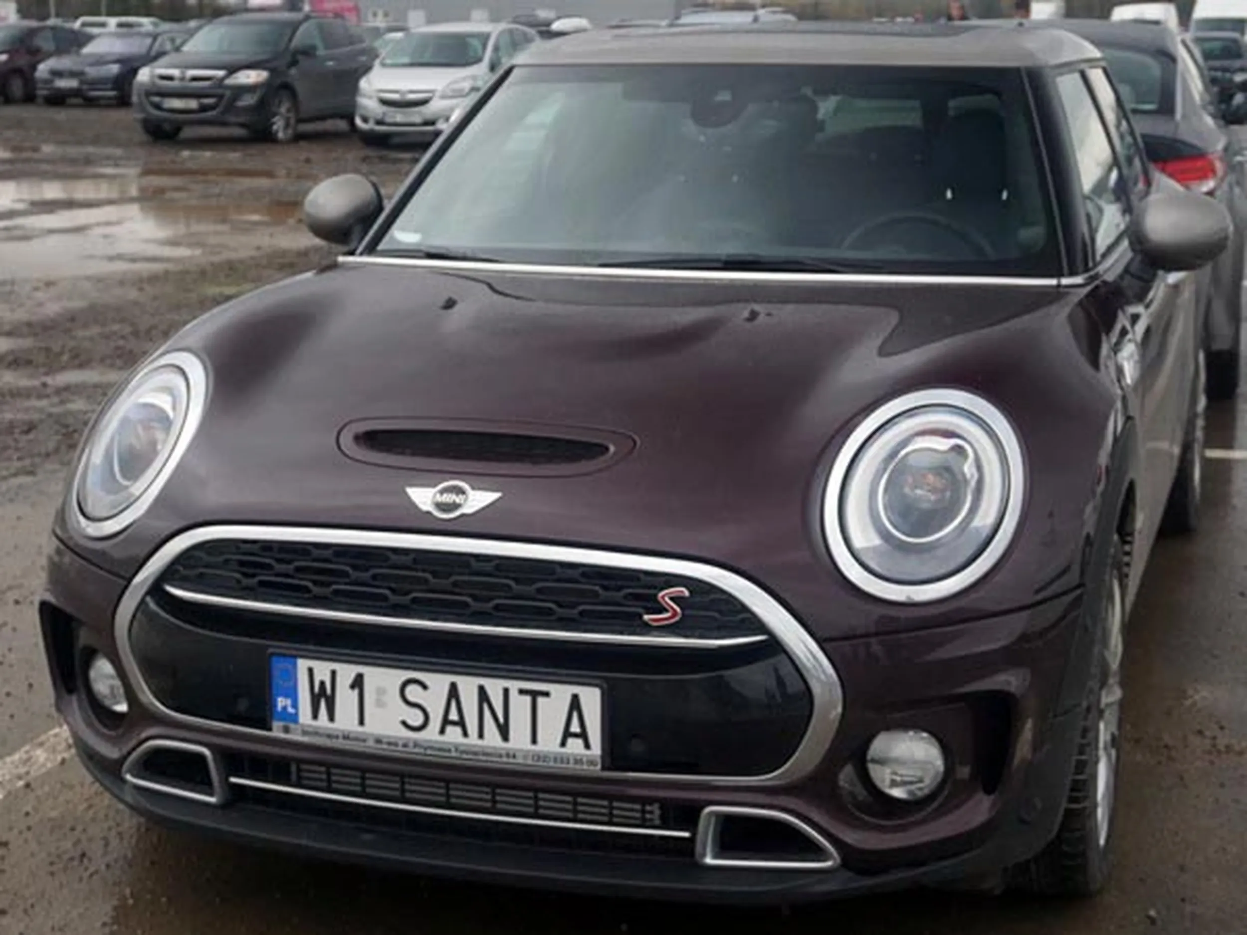 Fajny numer, blacha W1 SANTA