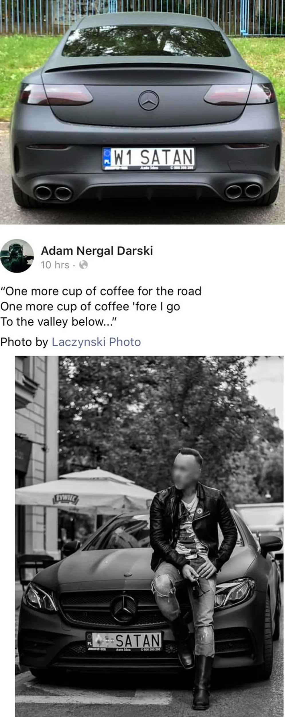 Fajny numer, blacha W1 SATAN