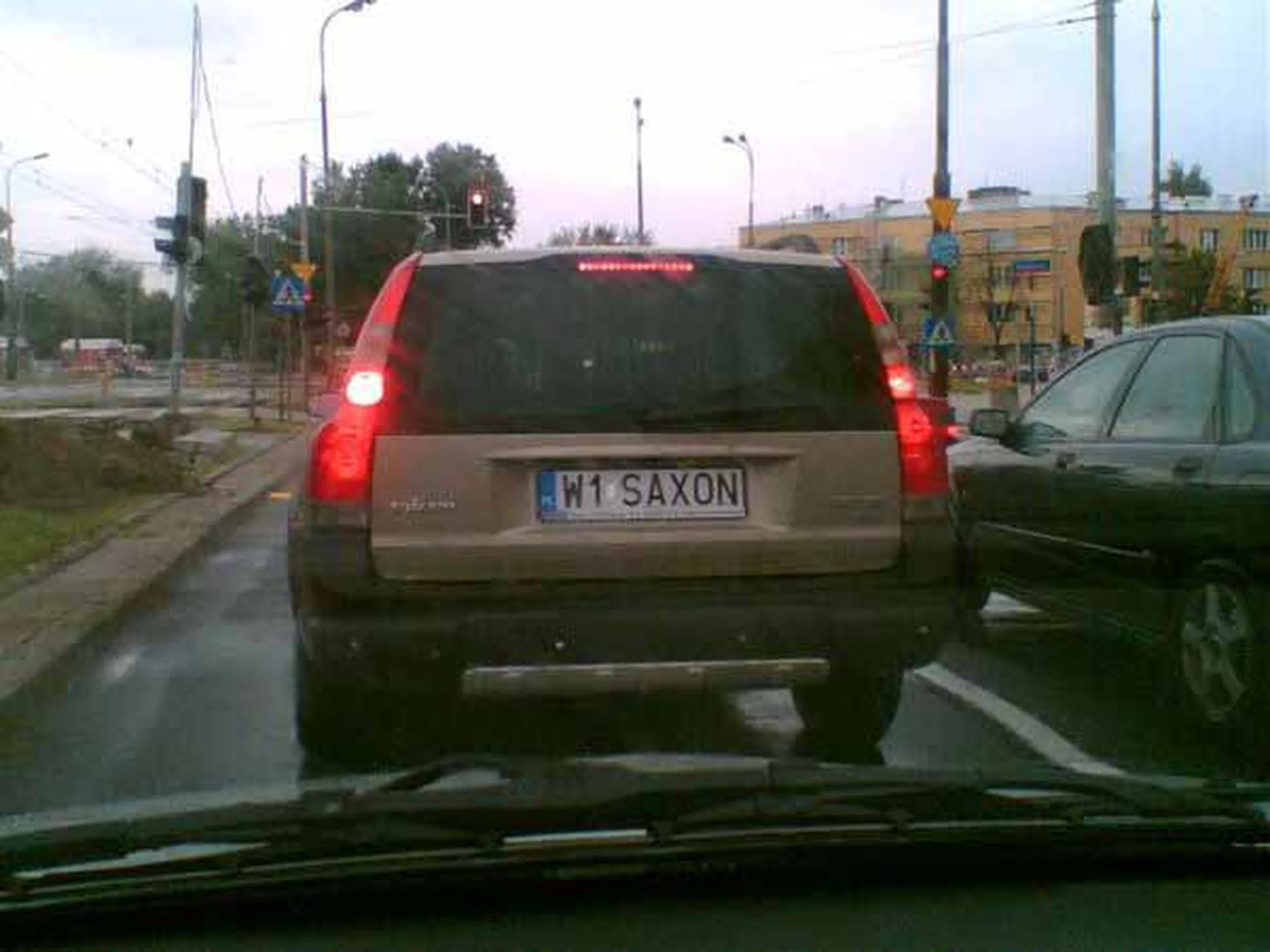 Fajny numer, blacha W1 SAXON