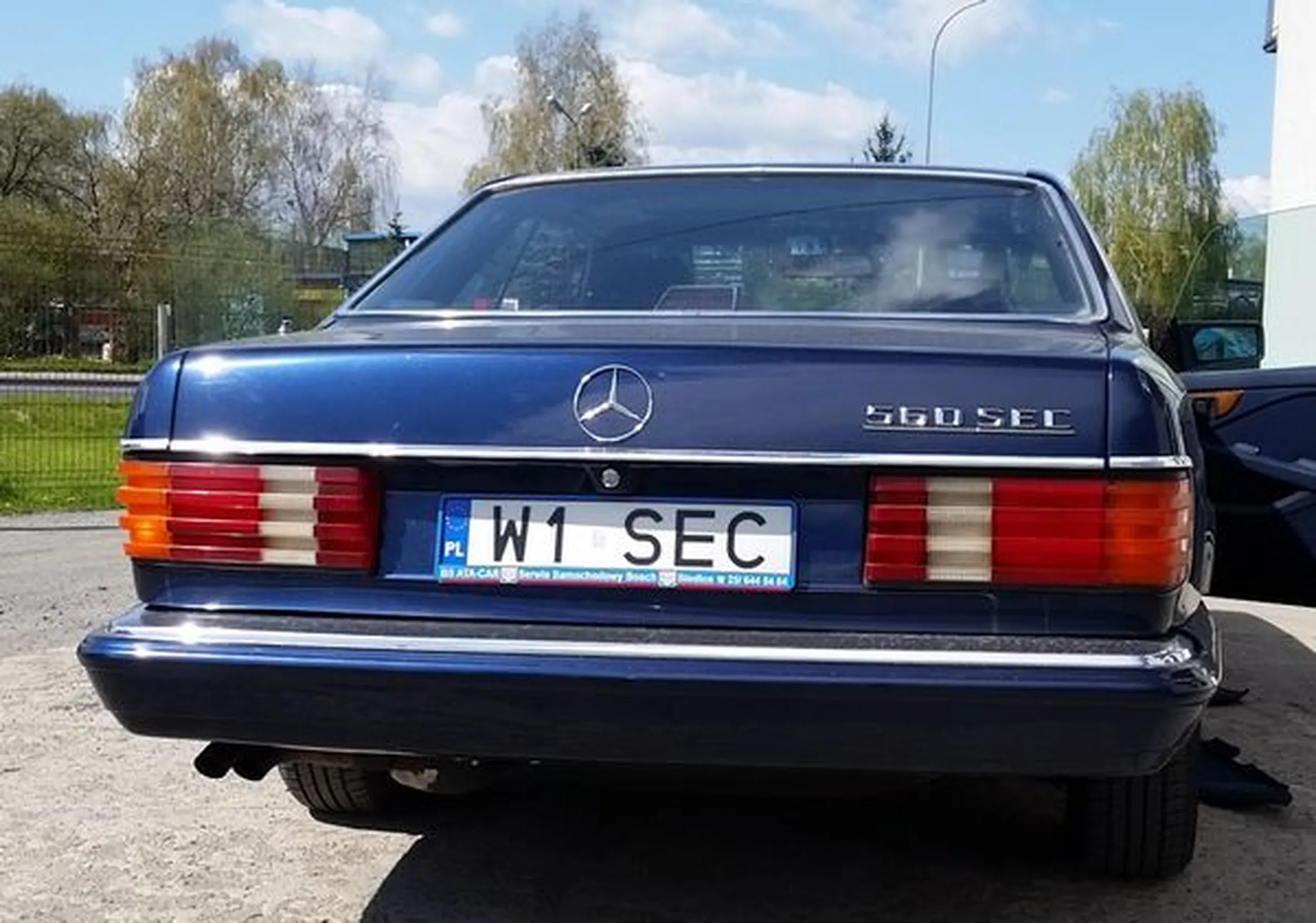 Fajny numer, blacha W1 SEC