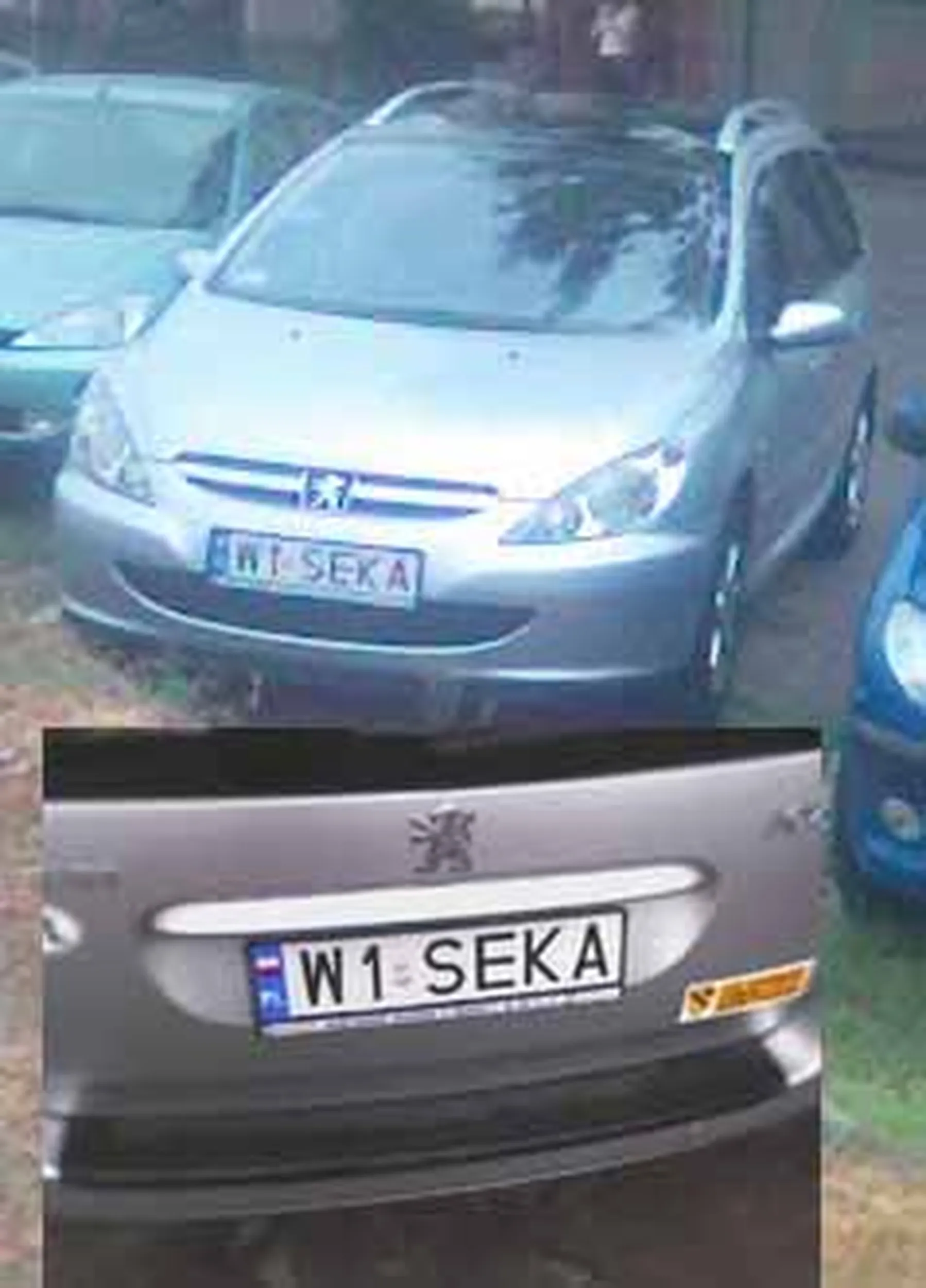 Fajny numer, blacha W1 SEKA