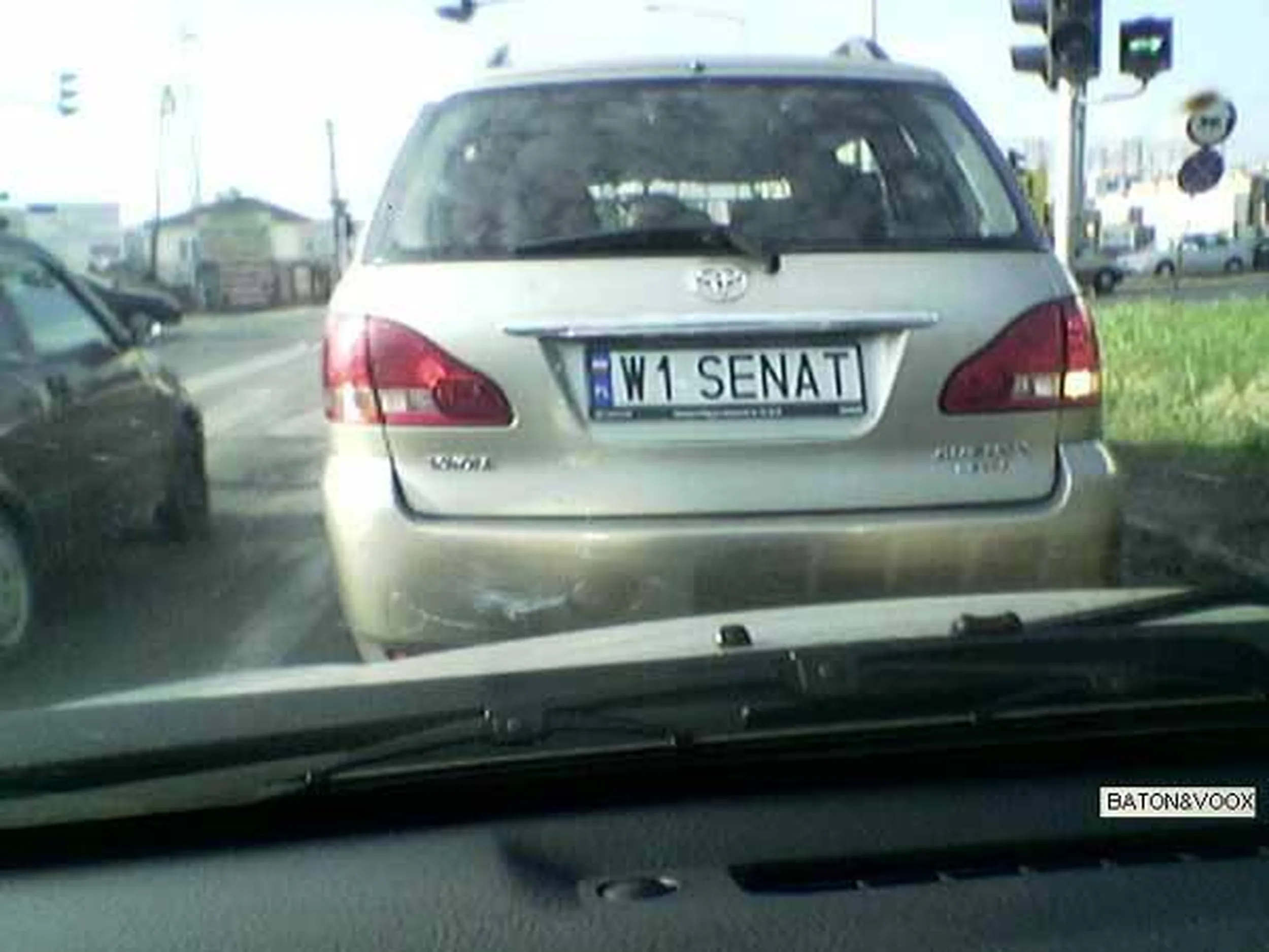 Fajny numer, blacha W1 SENAT