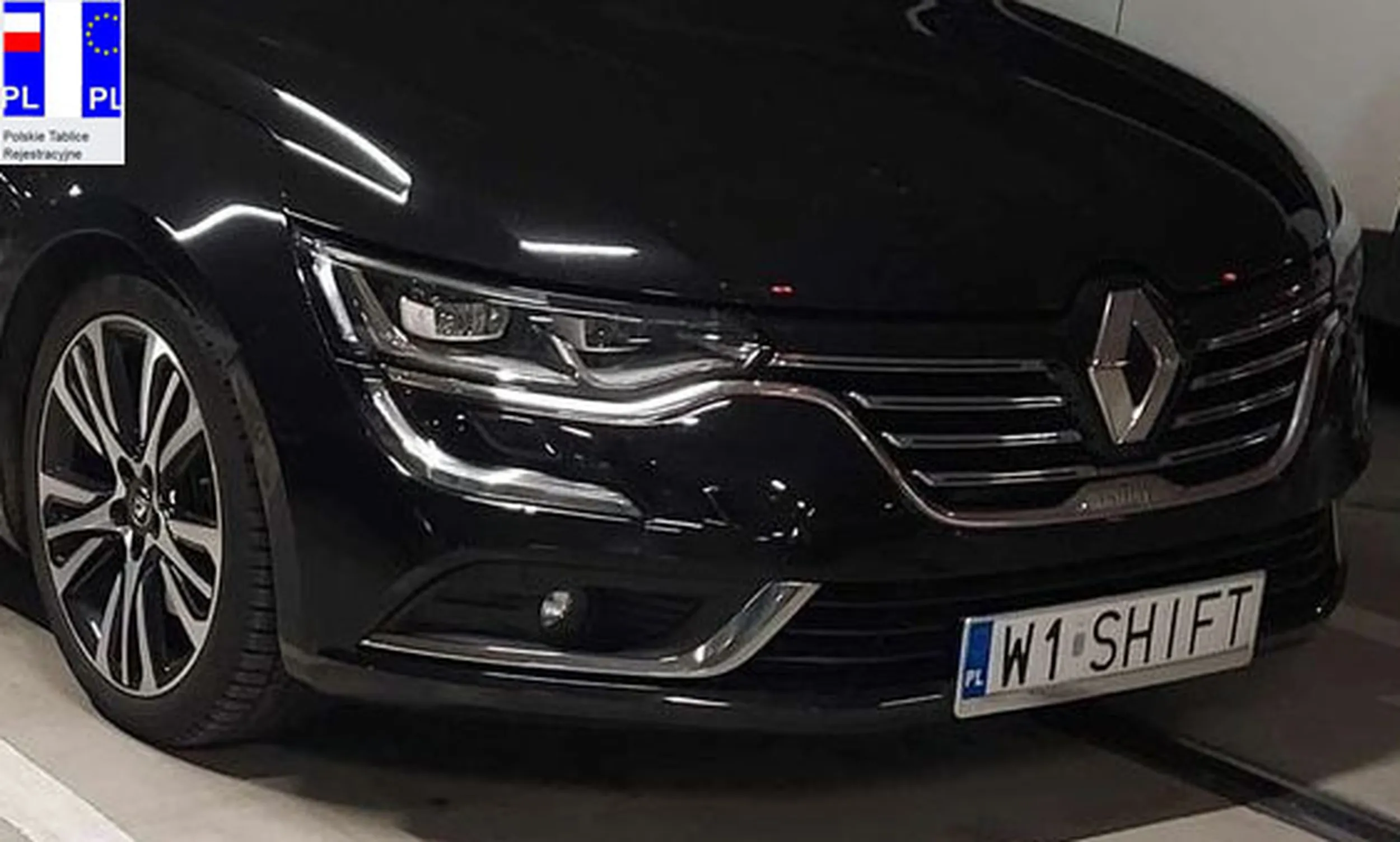 Fajny numer, blacha W1 SHIFT