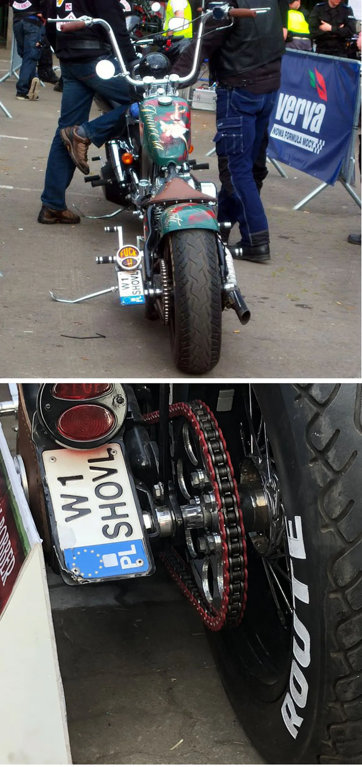 Fajny numer, blacha W1 SHOVL