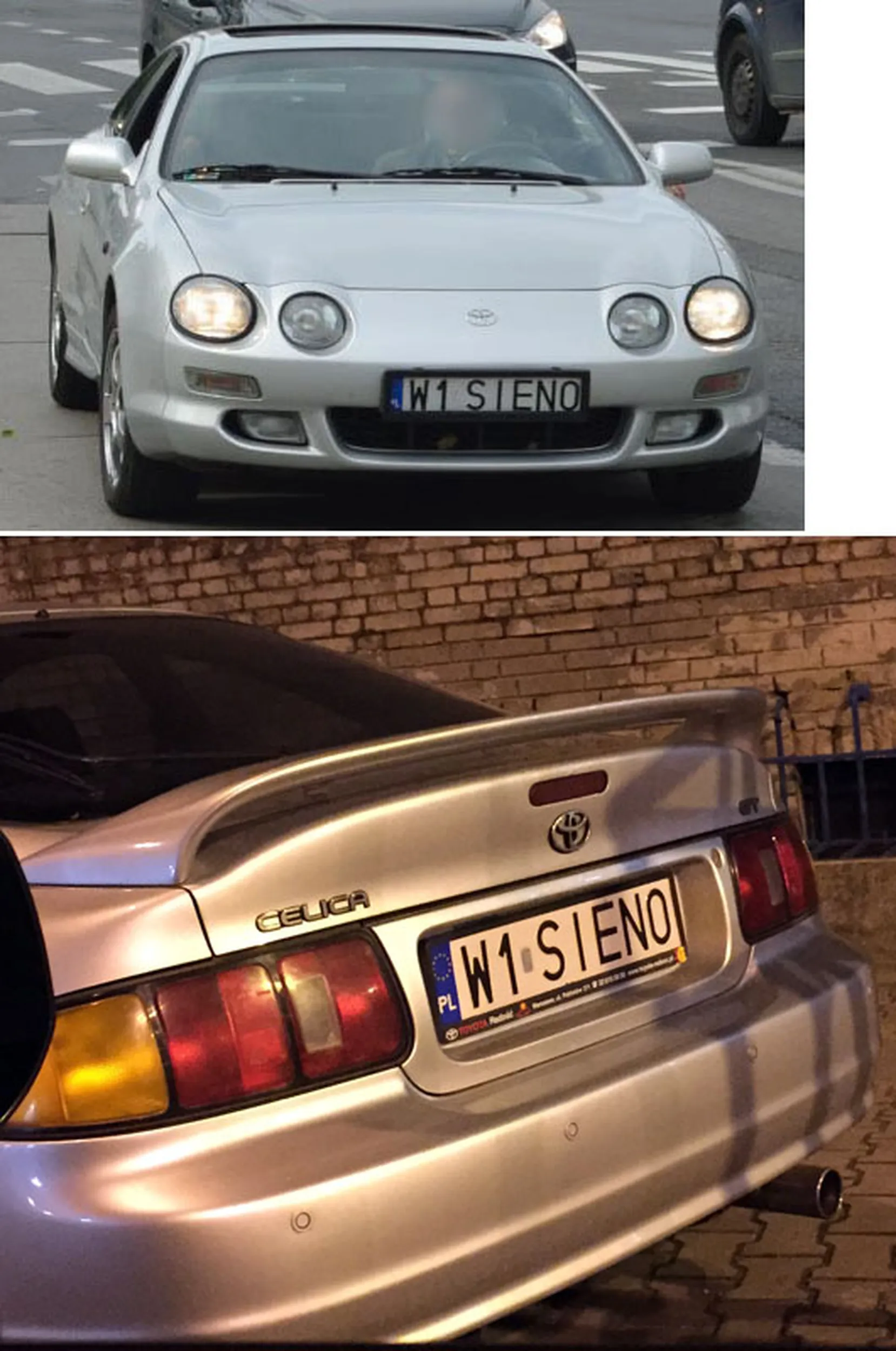 Fajny numer, blacha W1 SIENO