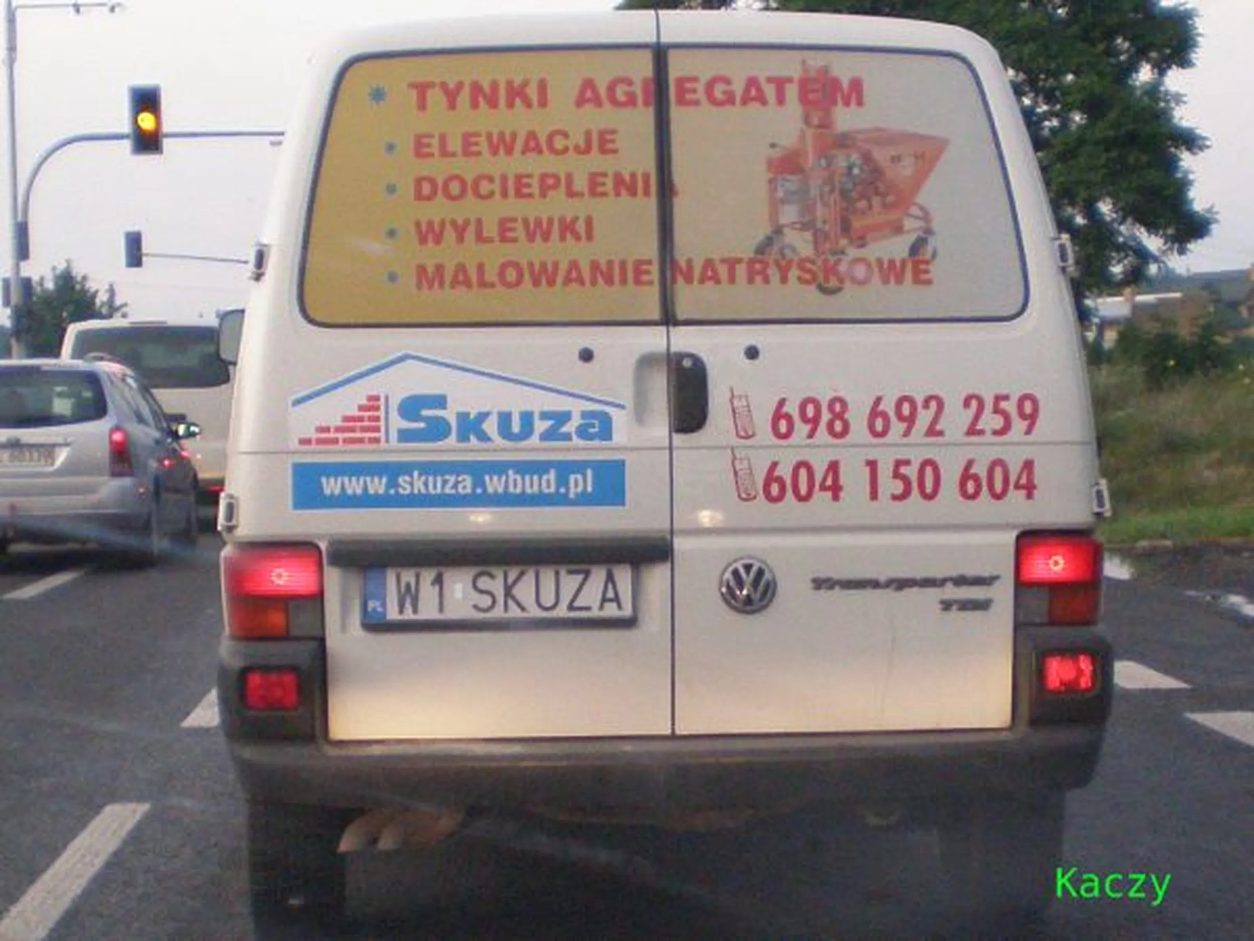 Fajny numer, blacha W1 SKUZA