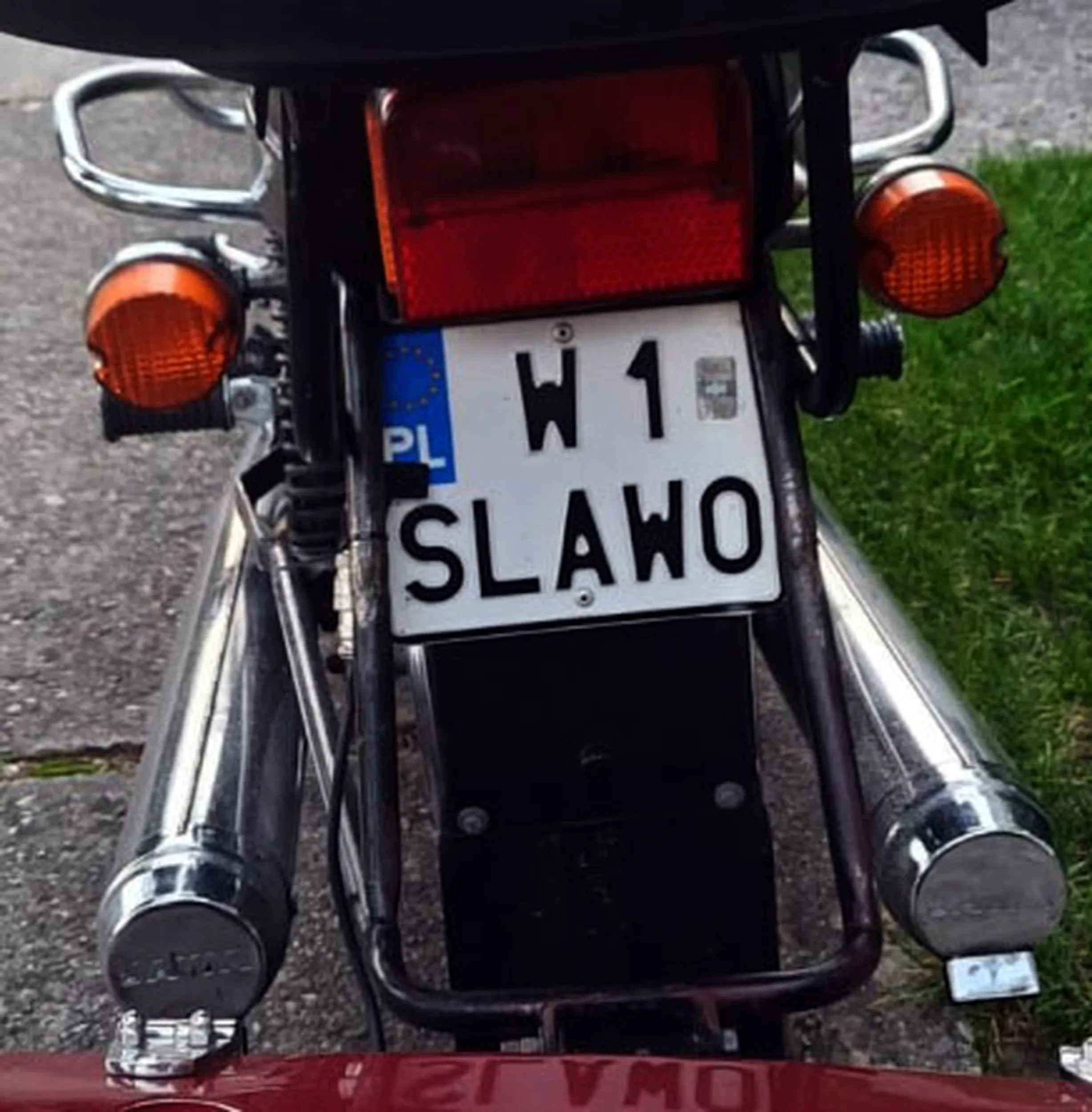 Fajny numer, blacha W1 SLAWO