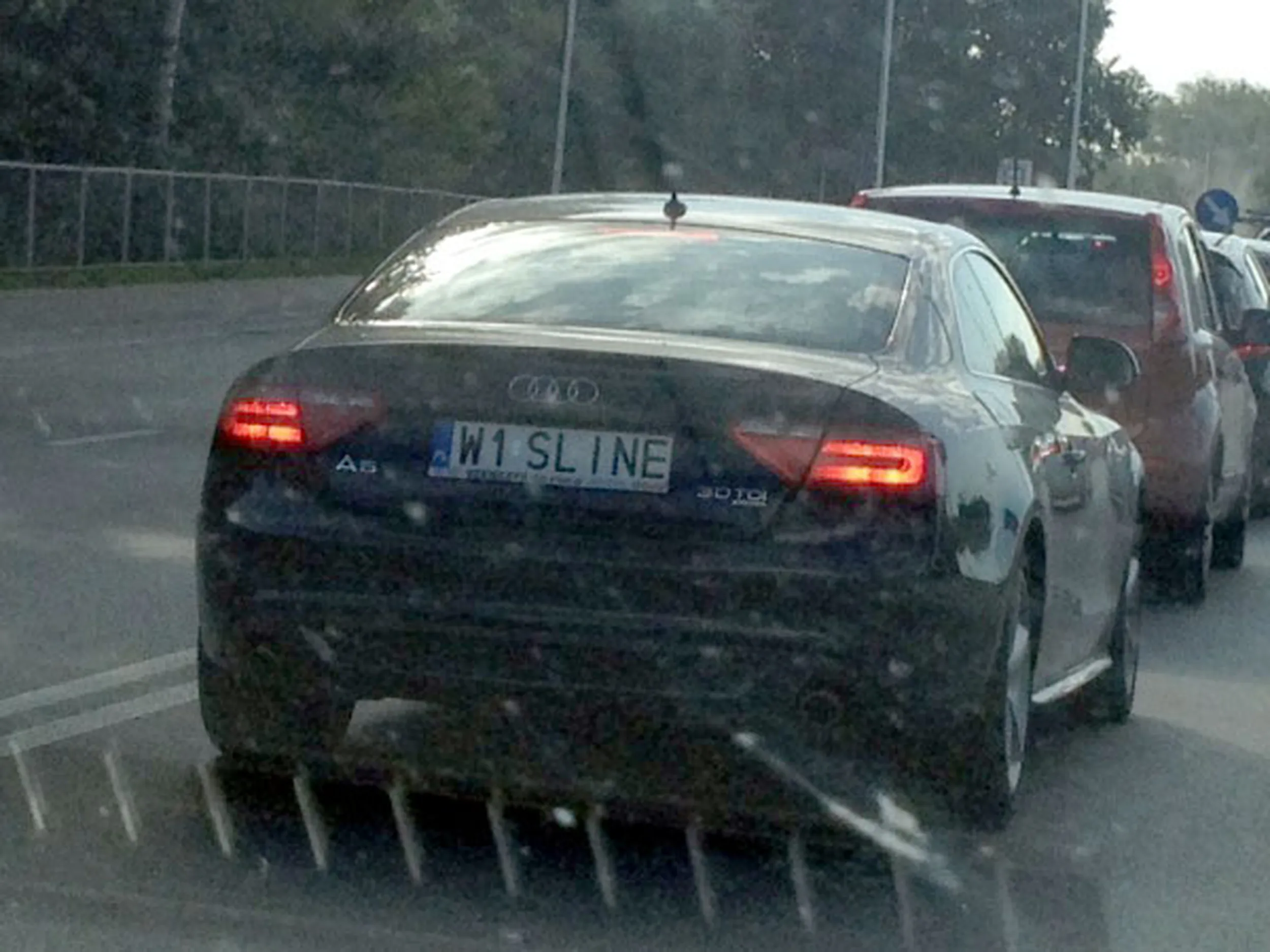 Fajny numer, blacha W1 SLINE