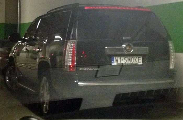 Fajny numer, blacha W1 SMOKE