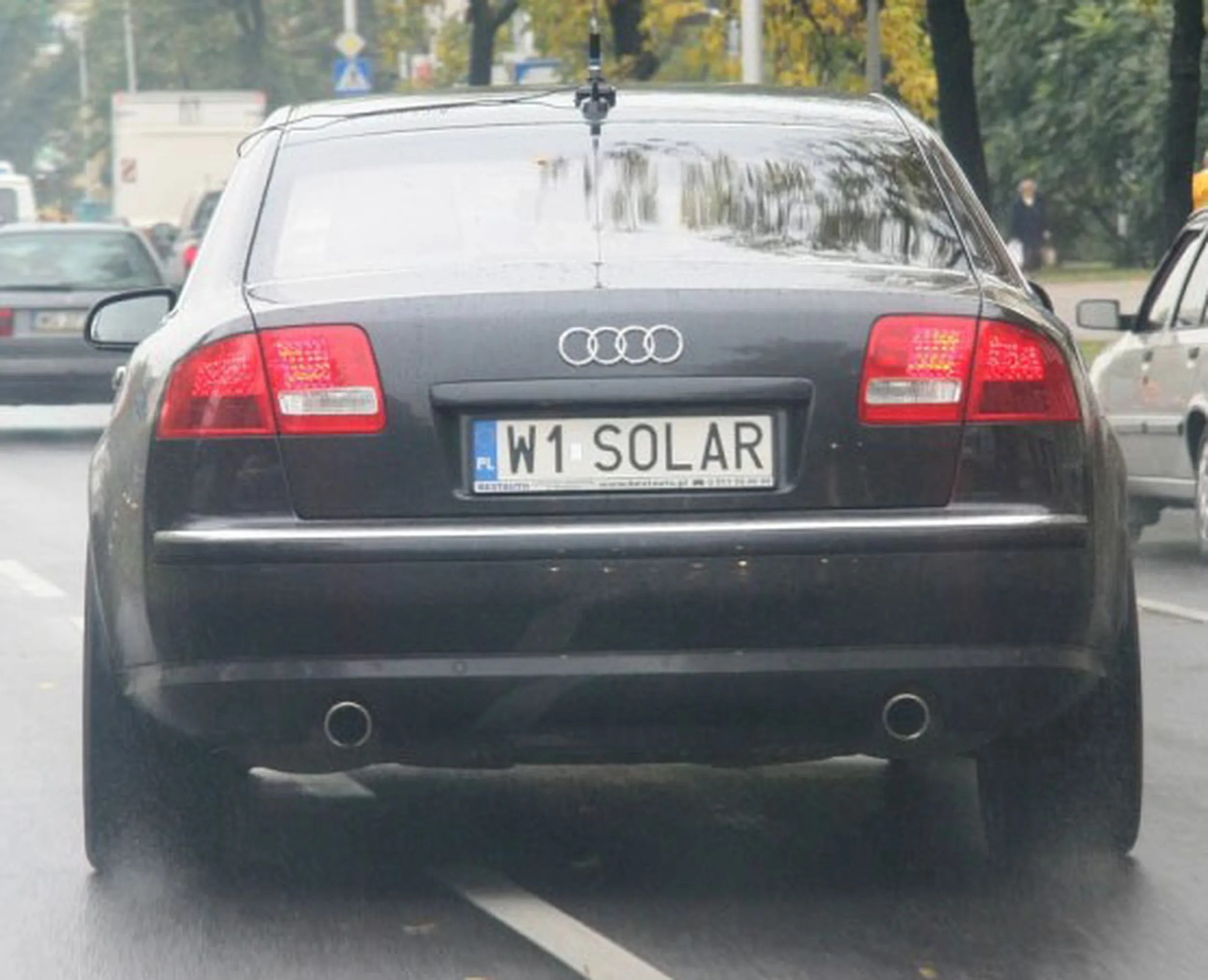 Fajny numer, blacha W1 SOLAR
