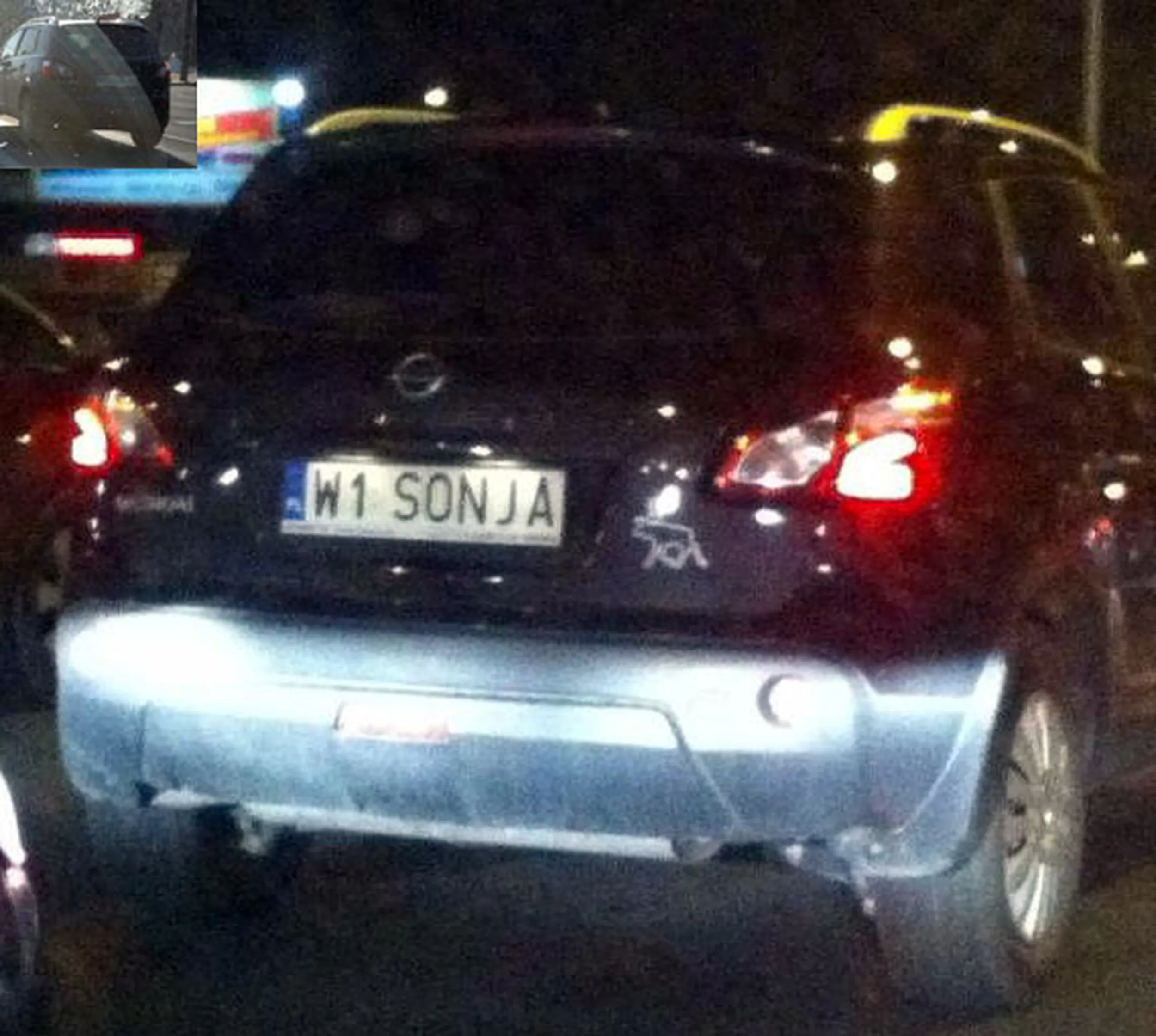 Fajny numer, blacha W1 SONJA