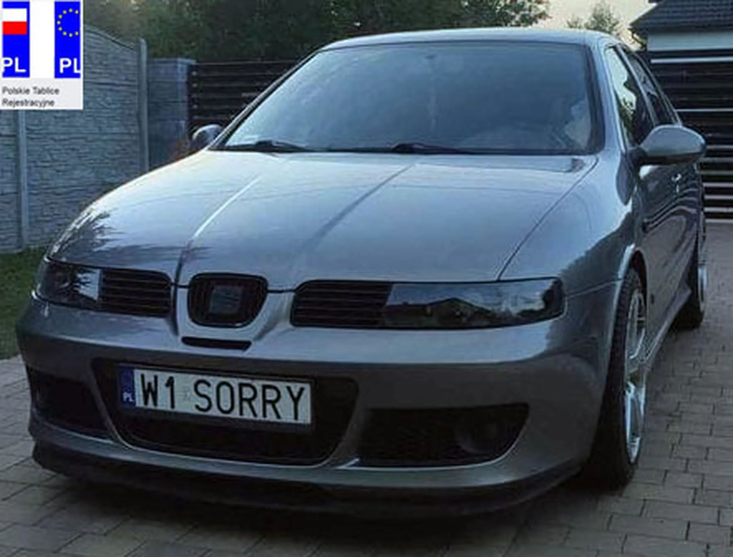 Fajny numer, blacha W1 SORRY