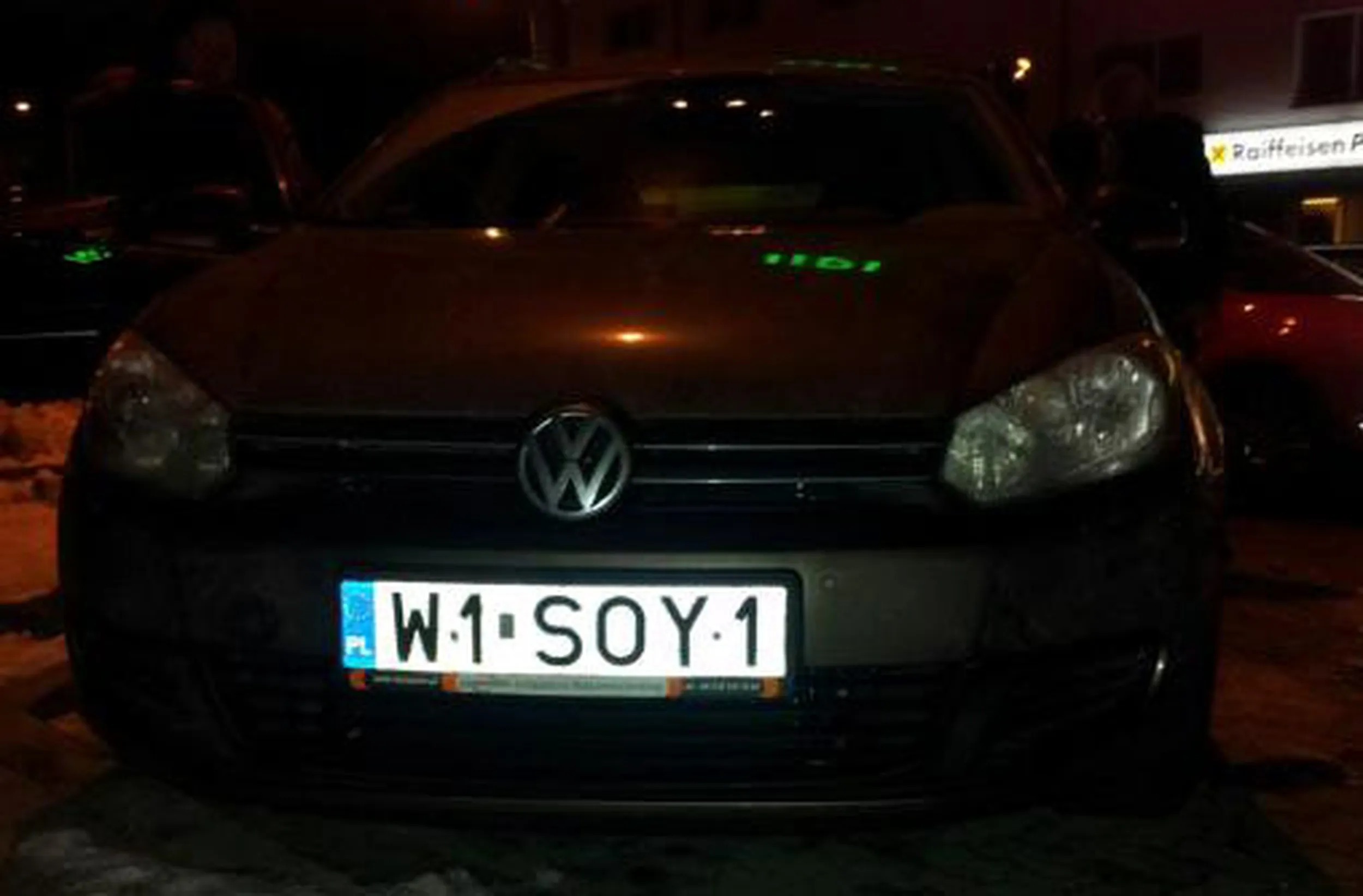 Fajny numer, blacha W1 SOY1