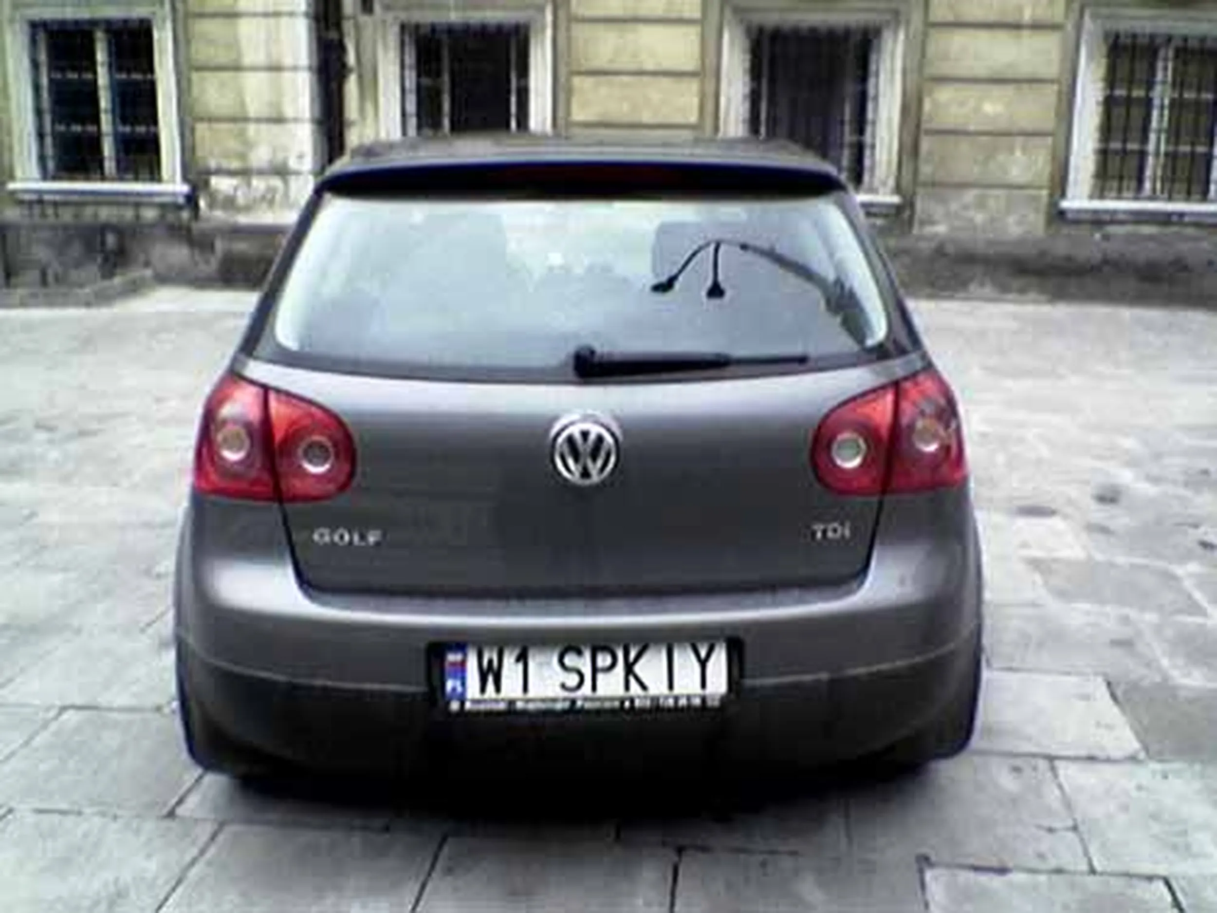 Fajny numer, blacha W1 SPKIY