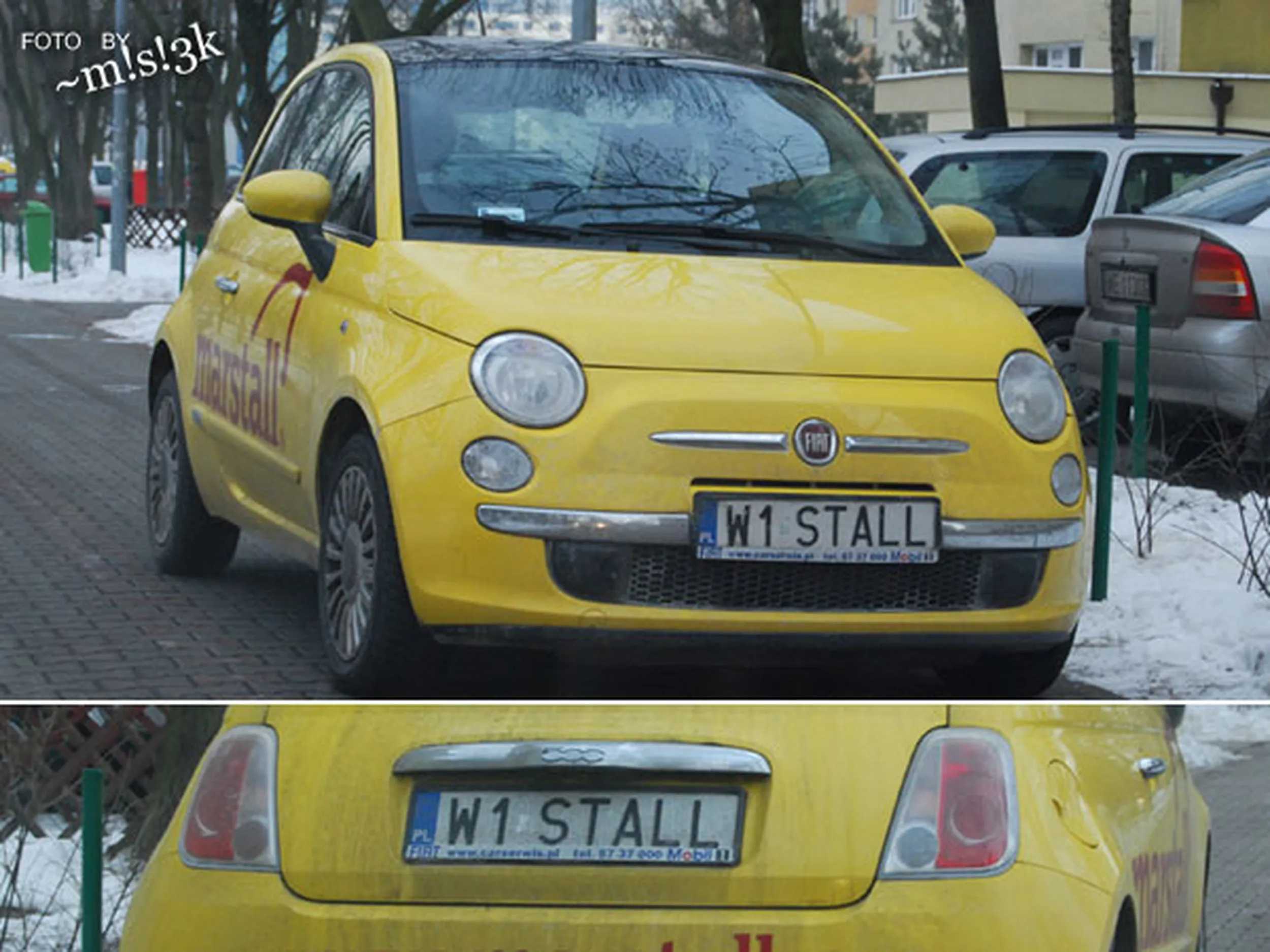 Fajny numer, blacha W1 STALL