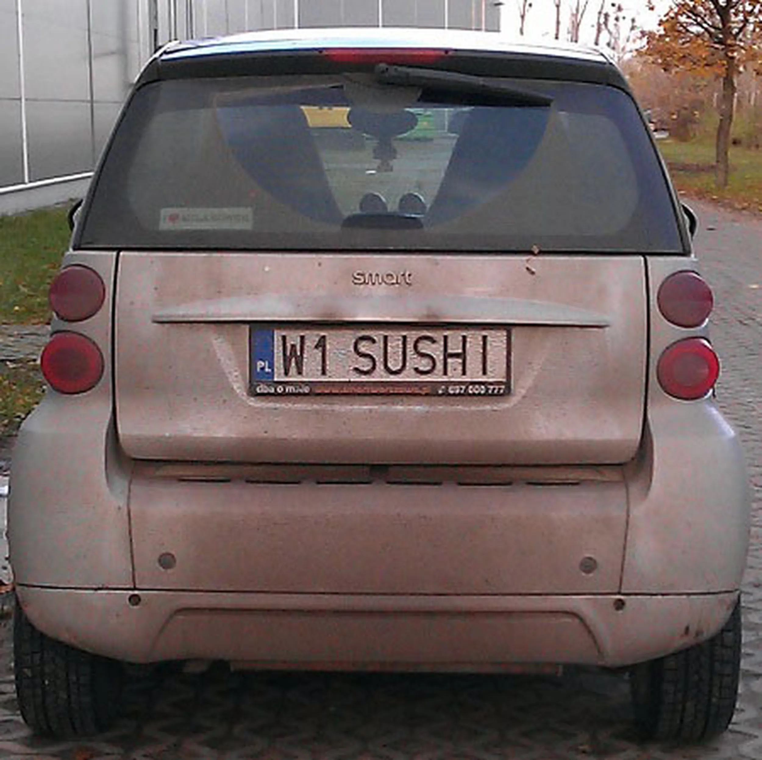 Fajny numer, blacha W1 SUSHI
