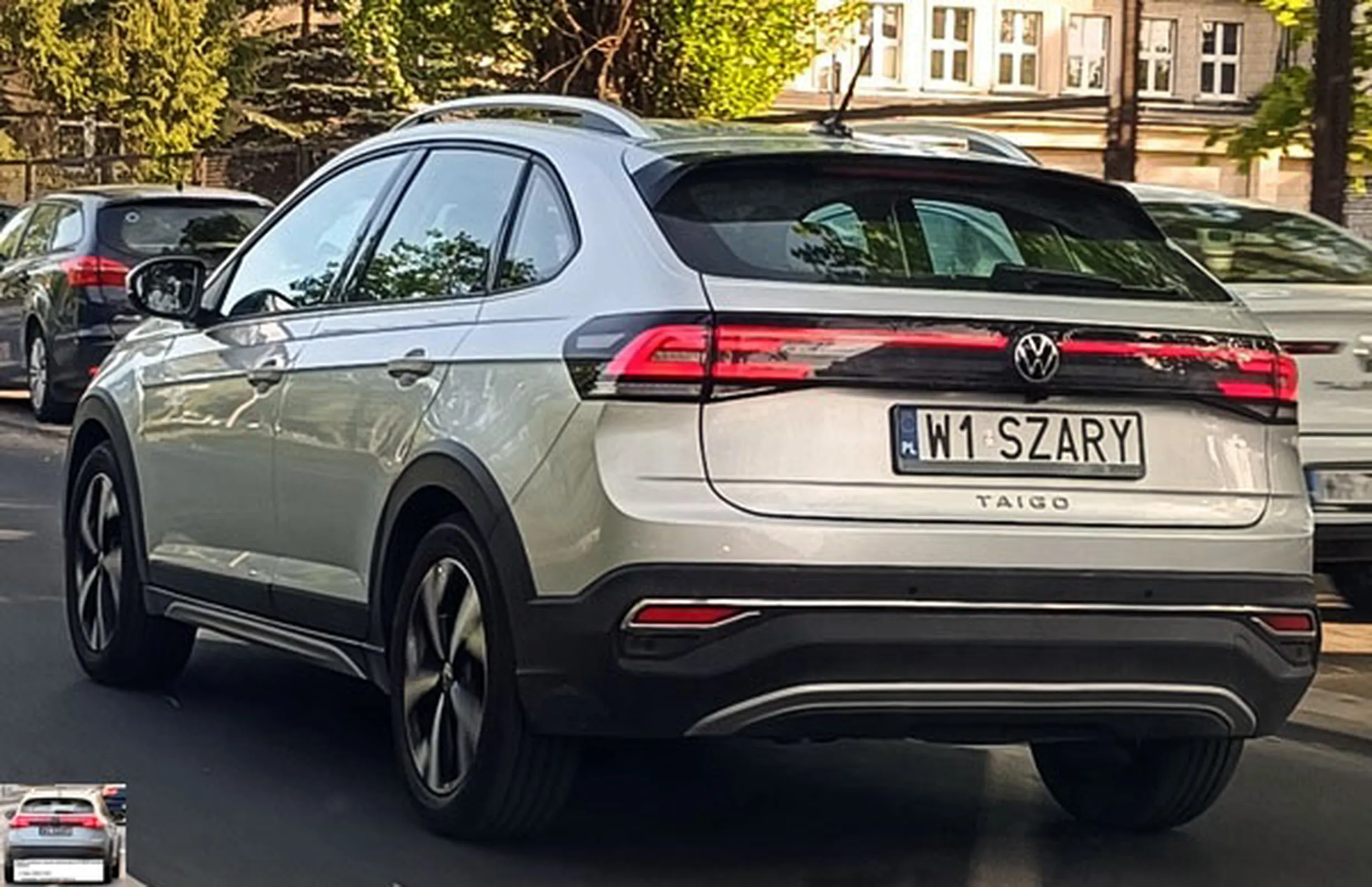 Fajny numer, blacha W1 SZARY