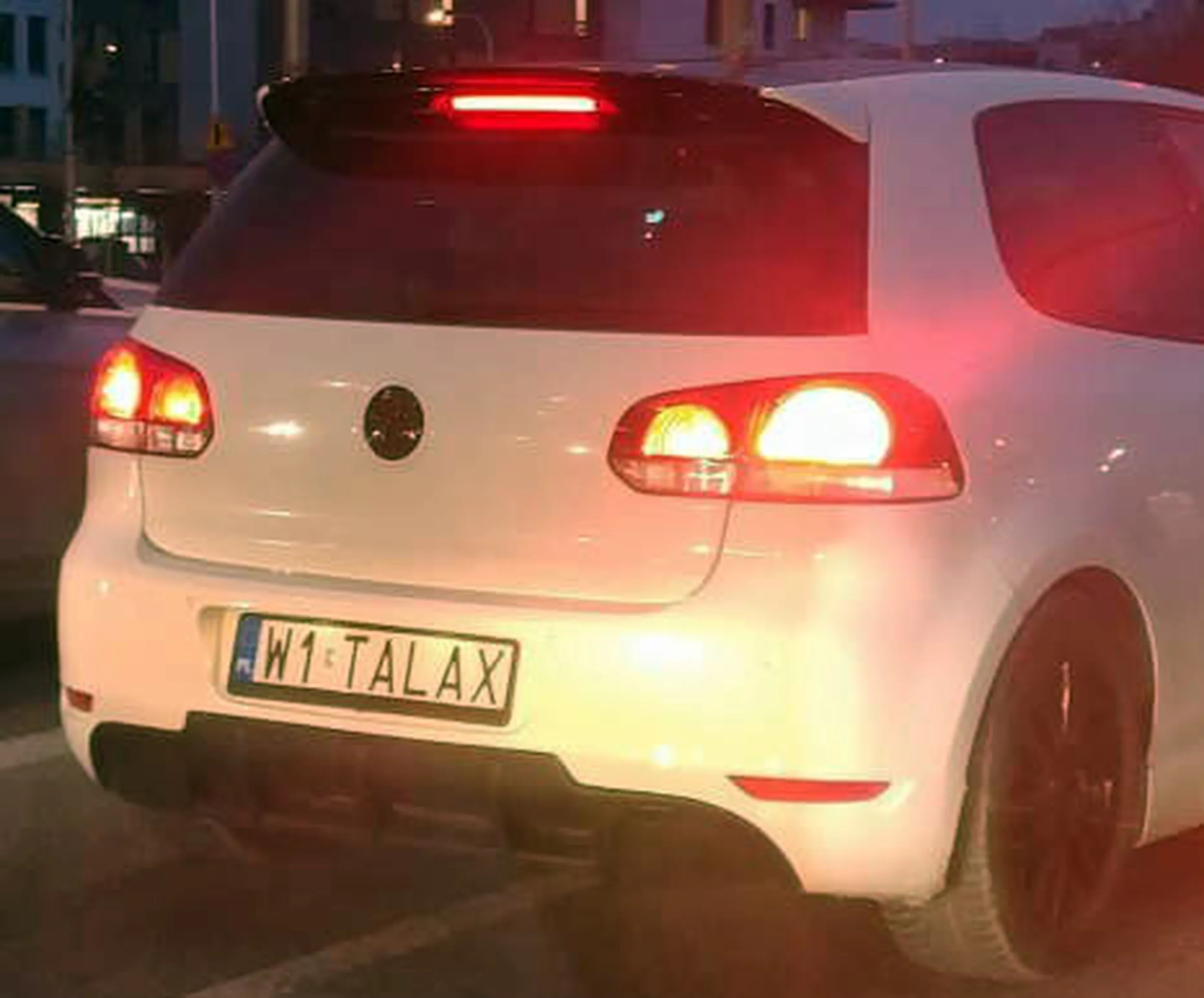 Fajny numer, blacha W1 TALAX