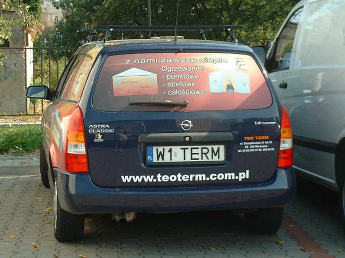 Fajny numer, blacha W1 TERM