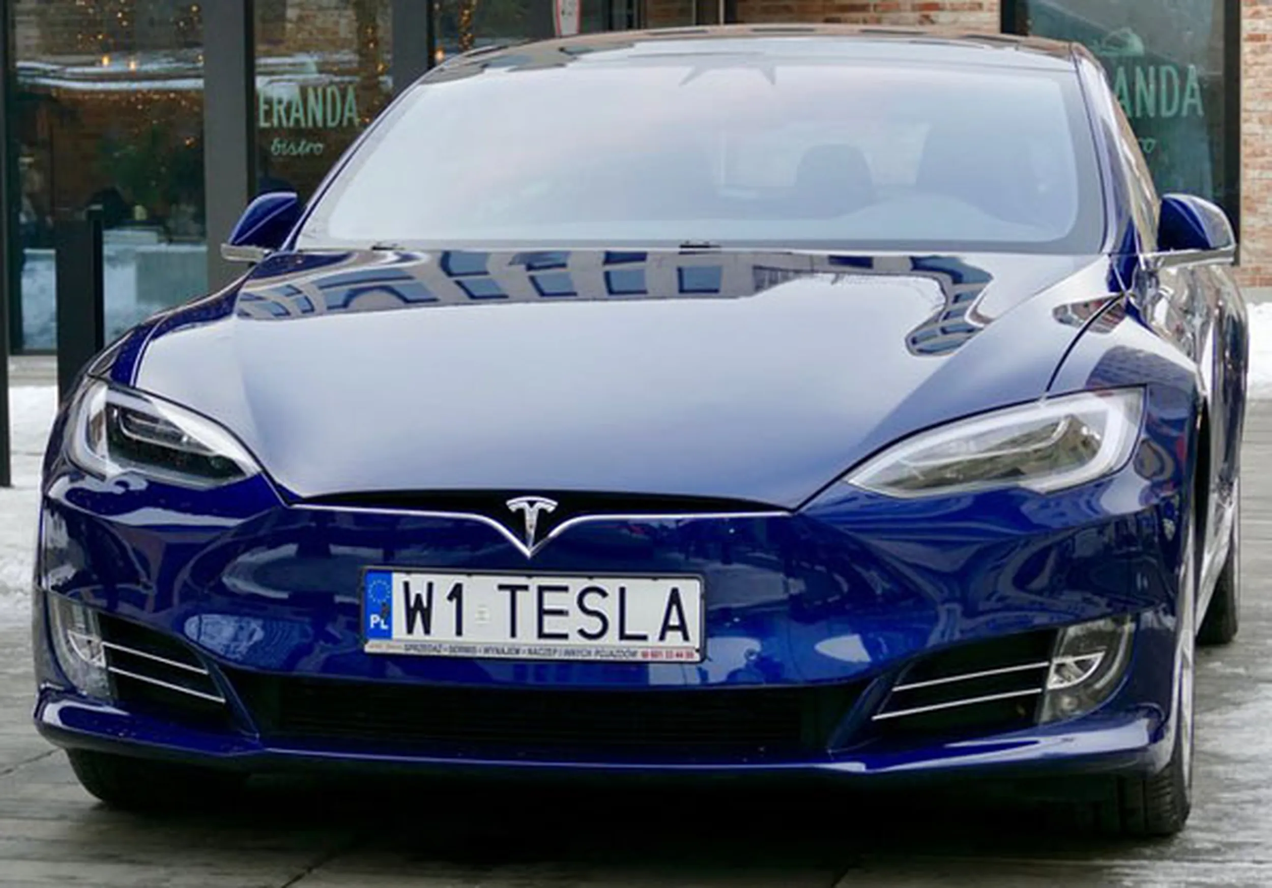 Fajny numer, blacha W1 TESLA