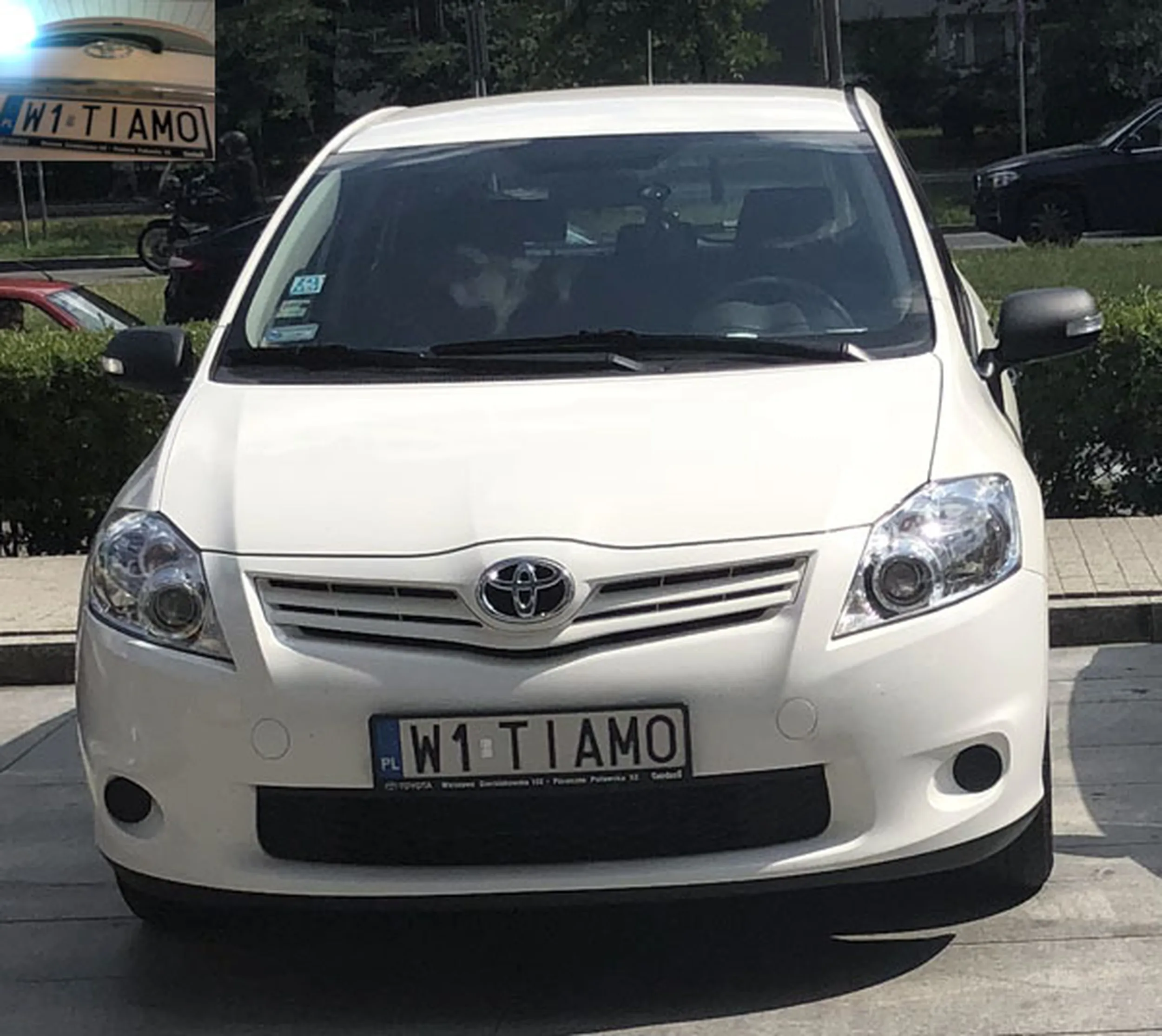 Fajny numer, blacha W1 TIAMO