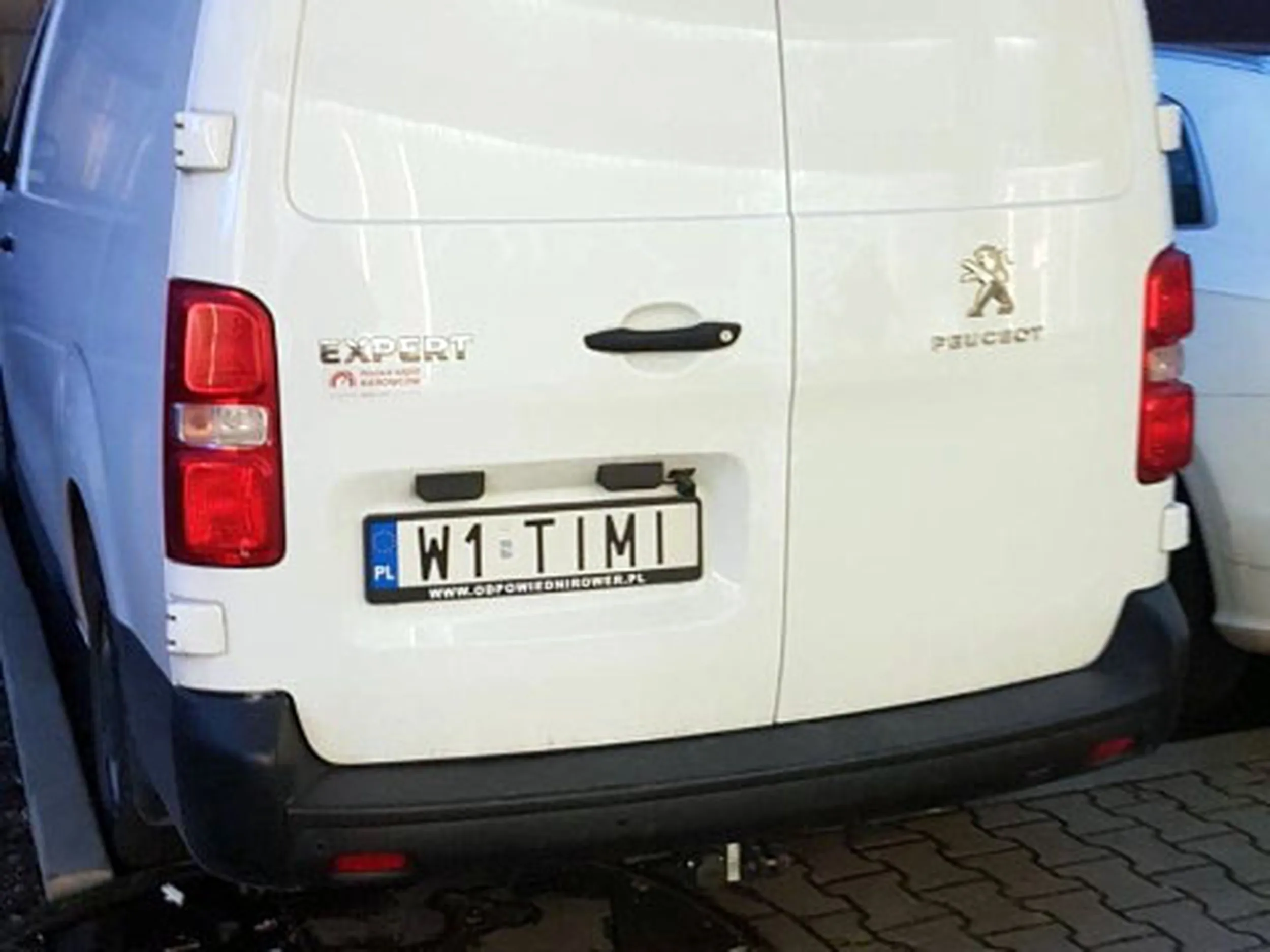 Fajny numer, blacha W1 TIMI