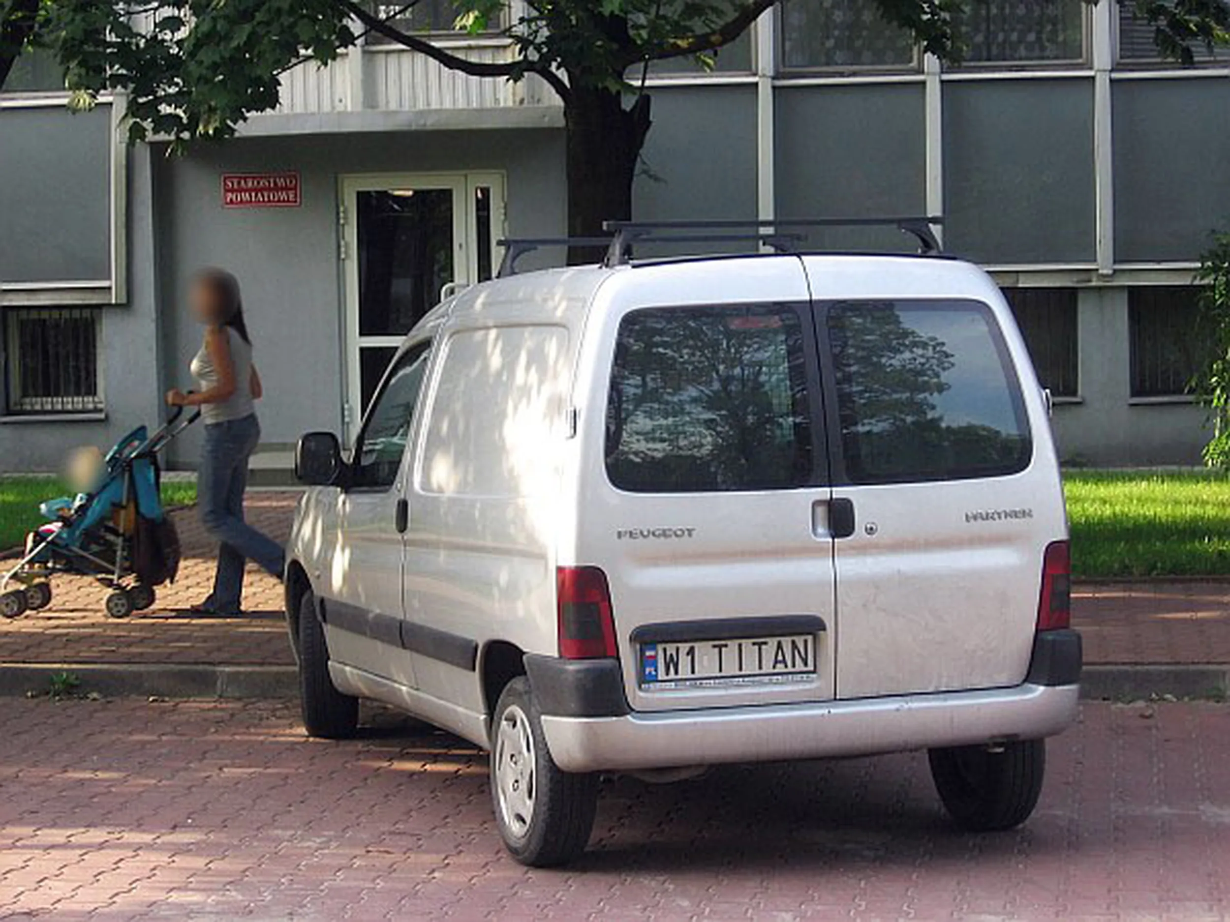 Fajny numer, blacha W1 TITAN