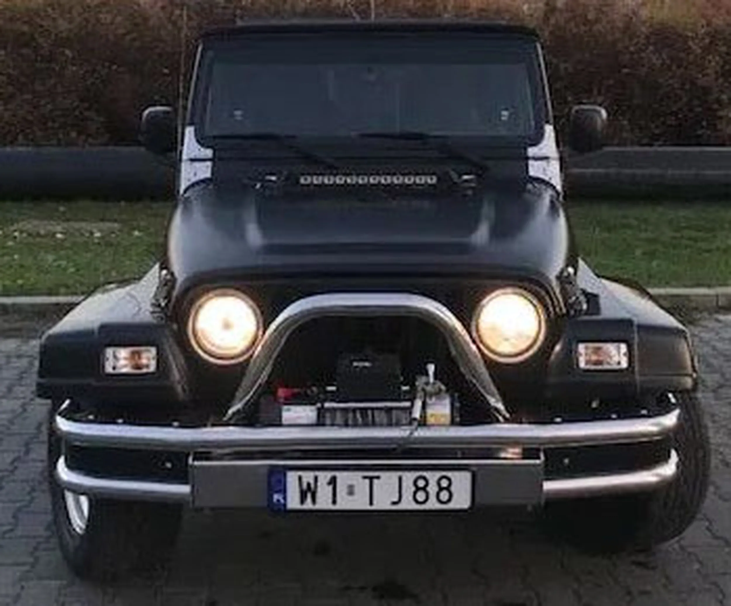 Fajny numer, blacha W1 TJ88